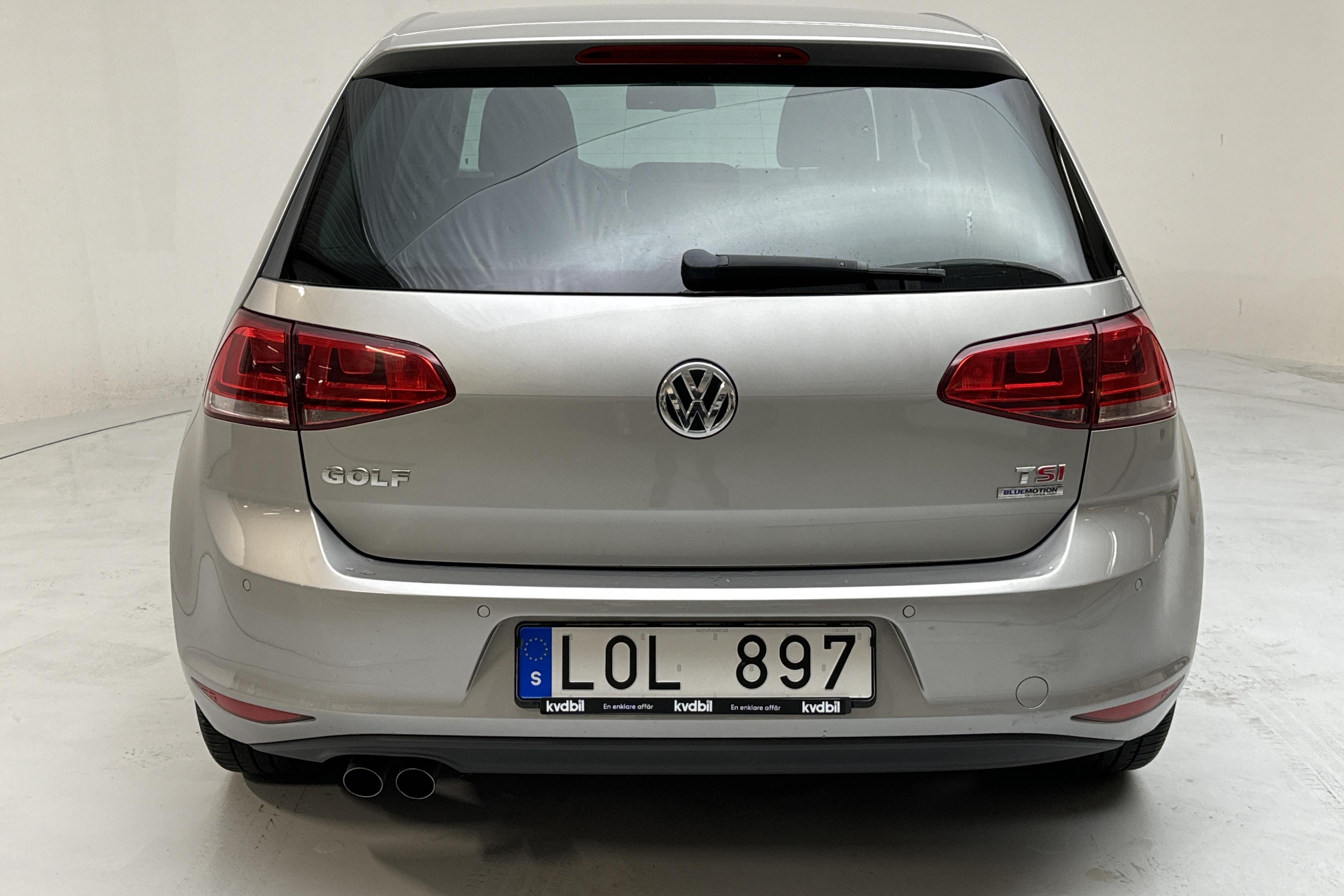 VW Golf VII 1.4 TSI 5dr (140hk) - 72 200 km - Automatic - silver - 2013