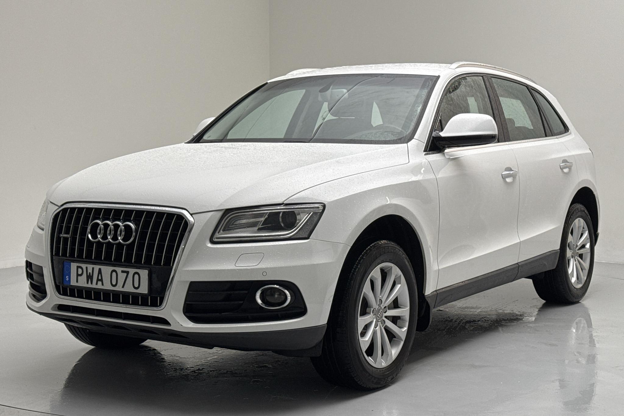 Audi Q5 2.0 TDI clean diesel quattro (150hk) - 93 300 km - Manual - white - 2015