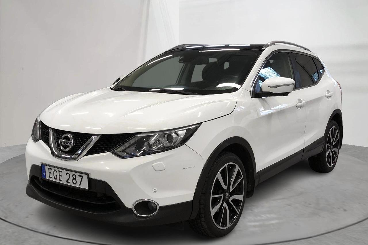 Nissan Qashqai 1.6 dCi (130hk) - 139 160 km - Automatyczna - biały - 2014