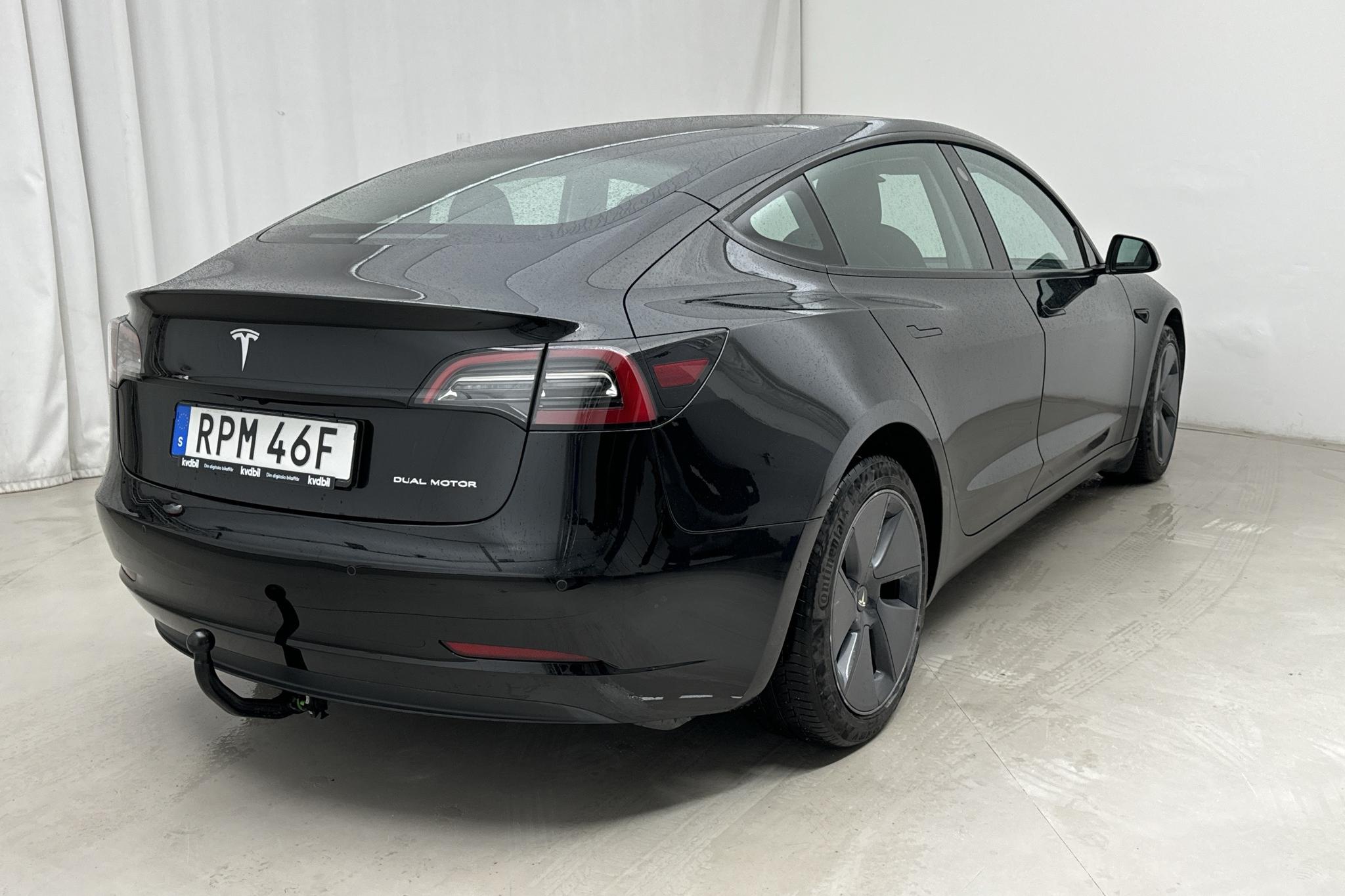 Tesla Model 3 Long Range Dual Motor AWD - 73 270 km - Automatyczna - czarny - 2022