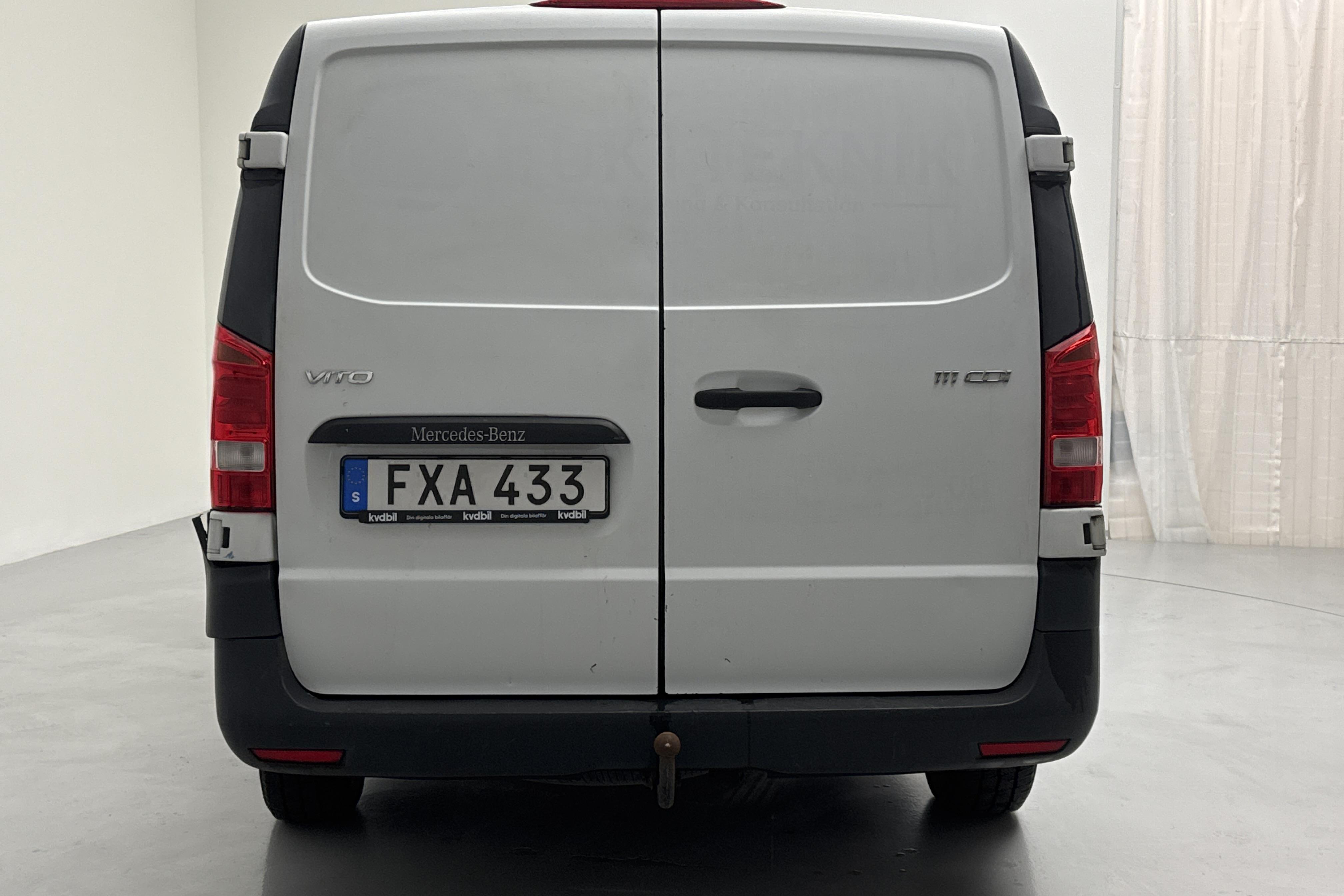 Mercedes Vito 111 CDI W640 (114hk) - 125 790 km - Manualna - biały - 2015