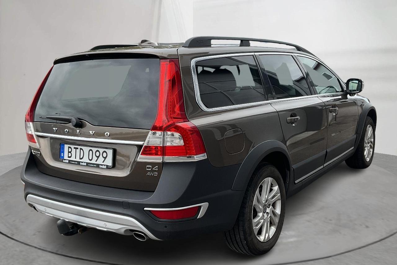 Volvo XC70 II D4 AWD (181hk) - 184 910 km - Automatyczna - brązowy - 2014