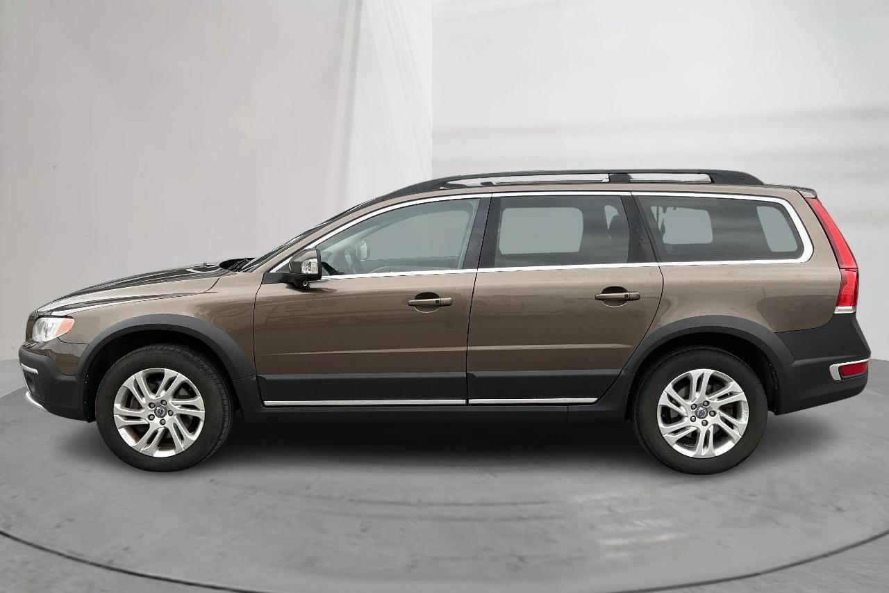 Volvo XC70 II D4 AWD (181hk) - 184 910 km - Automatyczna - brązowy - 2014