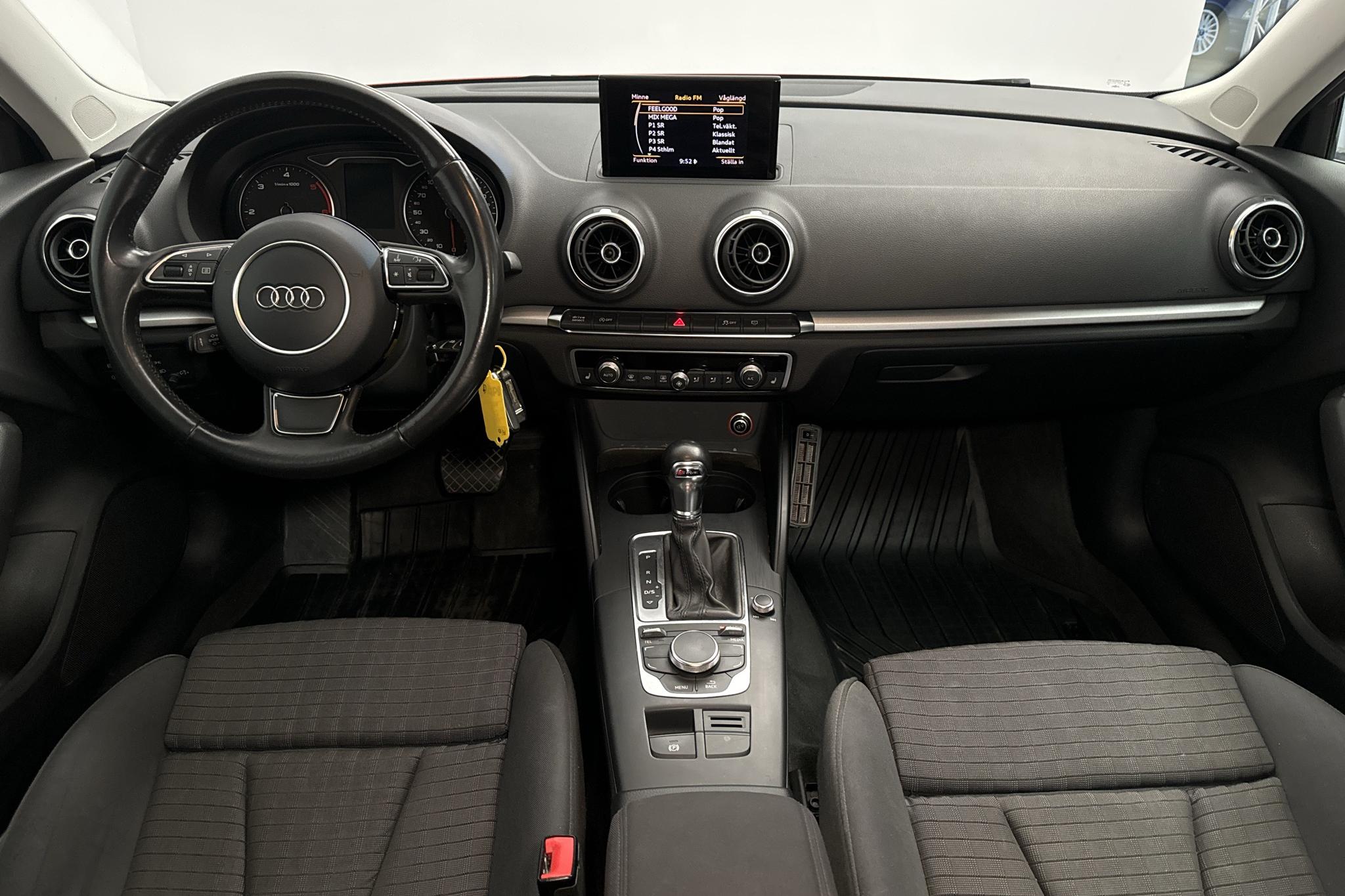 Audi A3 2.0 TDI Sportback (150hk) - 157 660 km - Automatyczna - czerwony - 2013