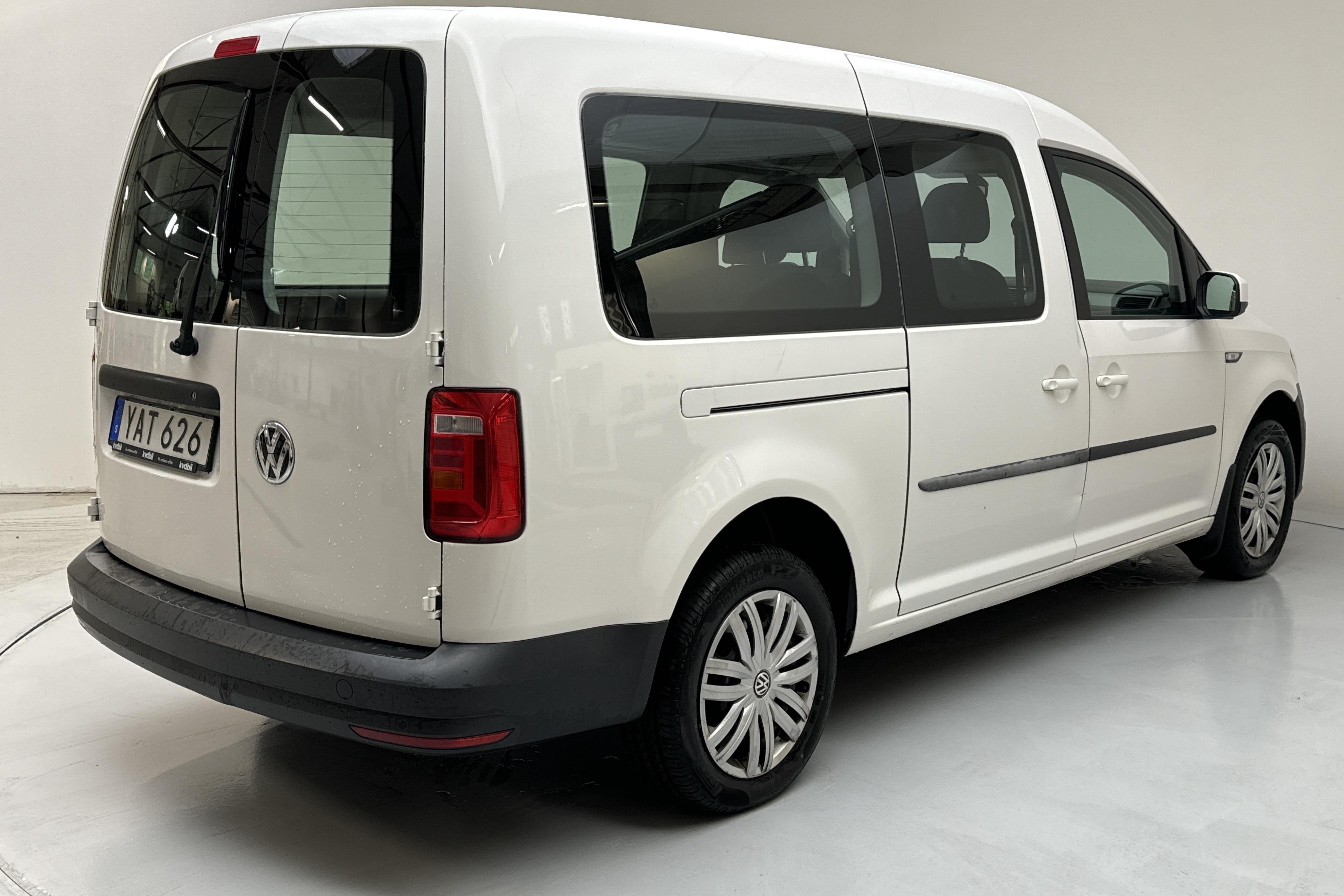 VW Caddy Life Maxi 1.4 TGI (110hk) - 13 256 mil - Manuell - vit - 2016