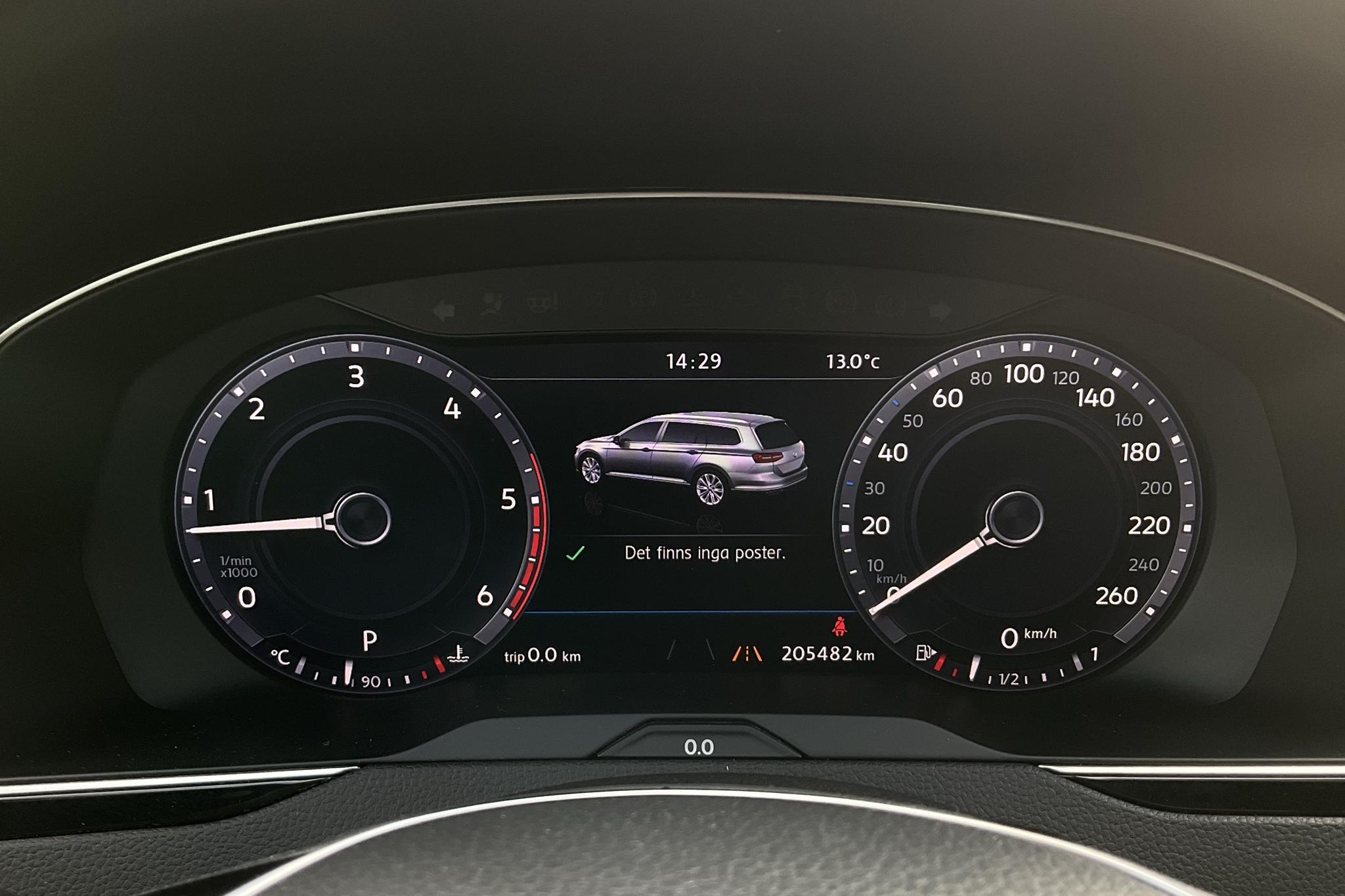 VW Passat Alltrack 2.0 TDI 4MOTION (190hk) - 205 490 km - Automatyczna - srebro - 2017