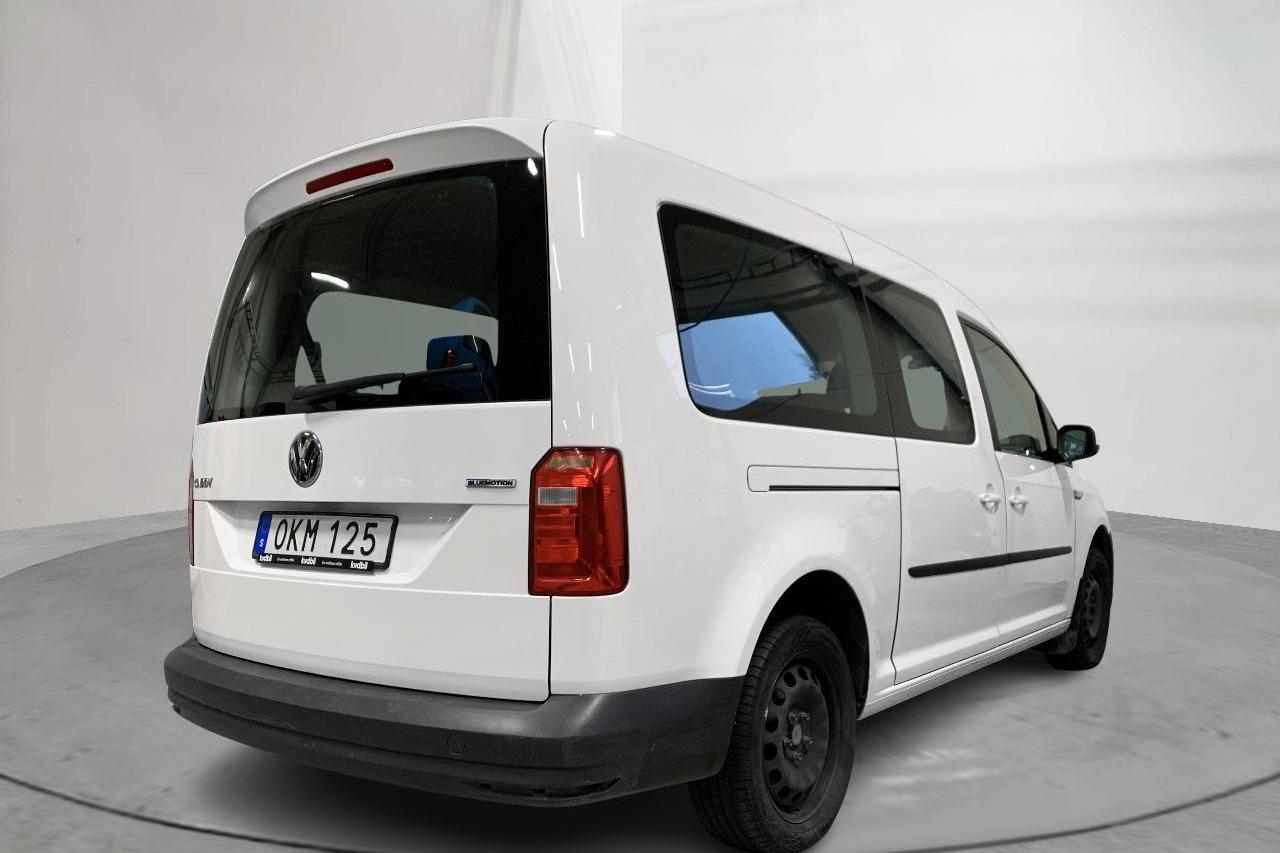 VW Caddy Life Maxi 1.4 TGI (110hk) - 208 240 km - Automatyczna - biały - 2018