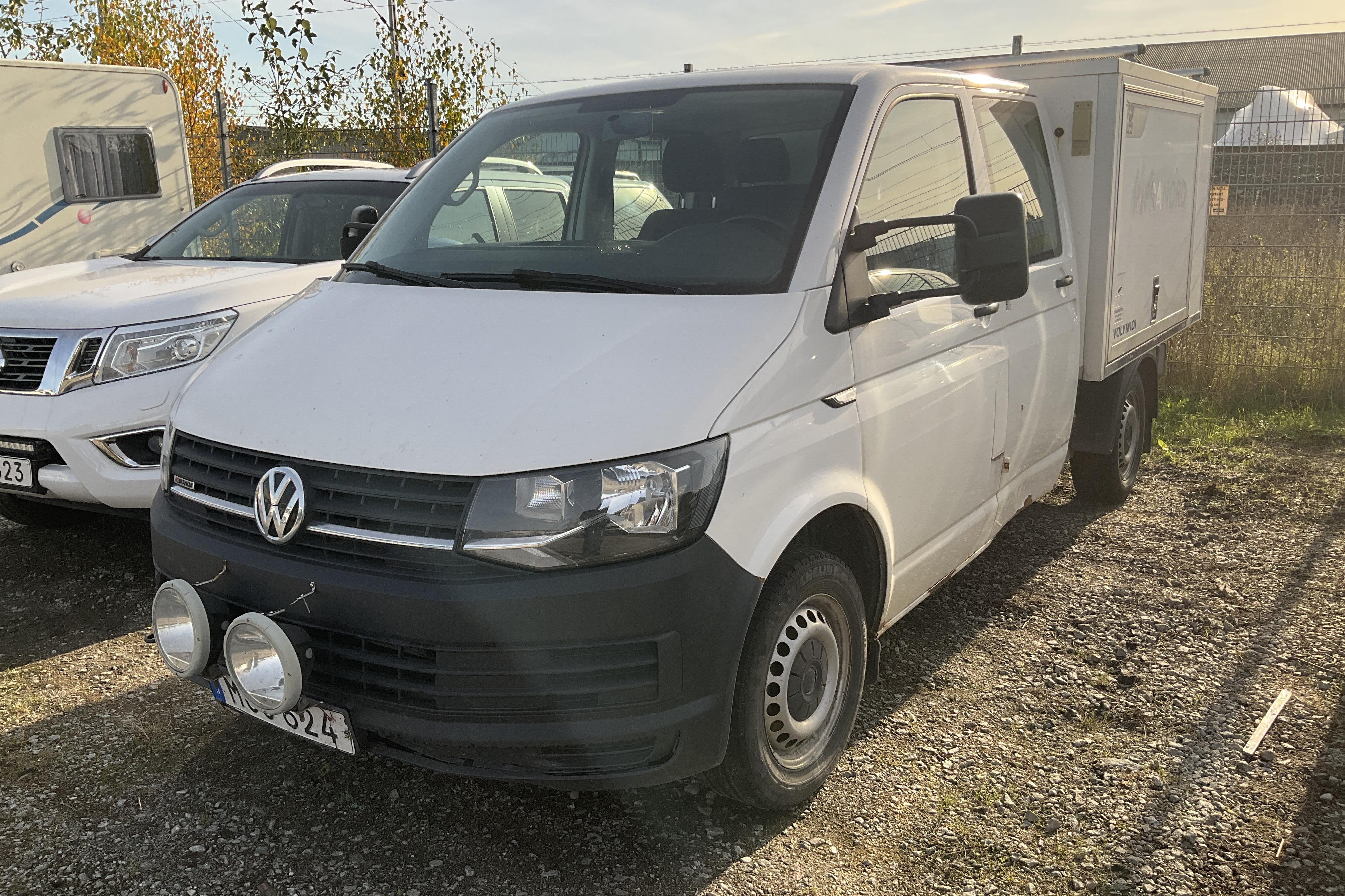 VW Transporter T6 2.0 TDI BMT (150hk) - 186 740 km - Manualna - biały - 2017