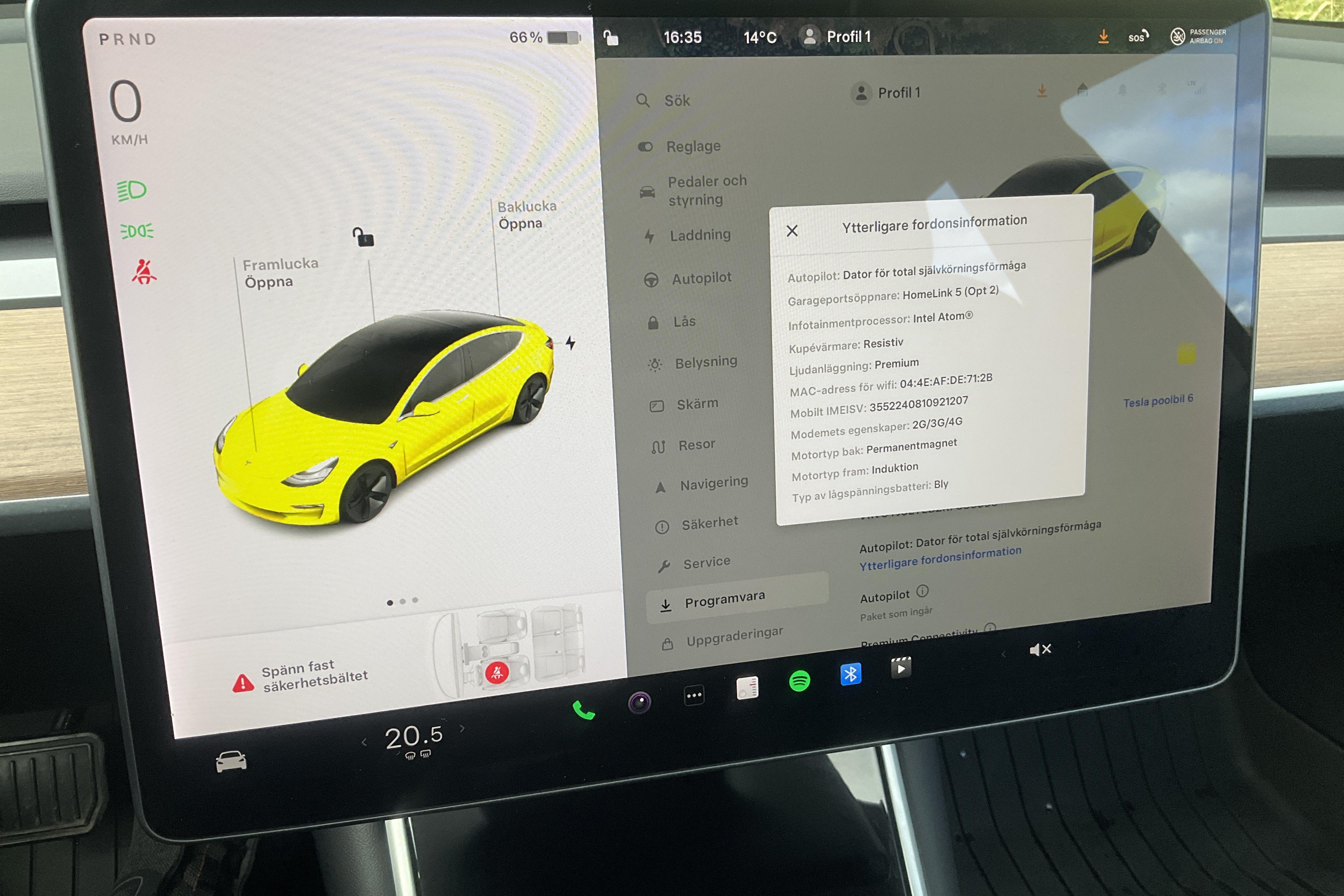 Tesla Model 3 Long Range Dual Motor AWD - 5 339 mil - Automat - svart - 2019