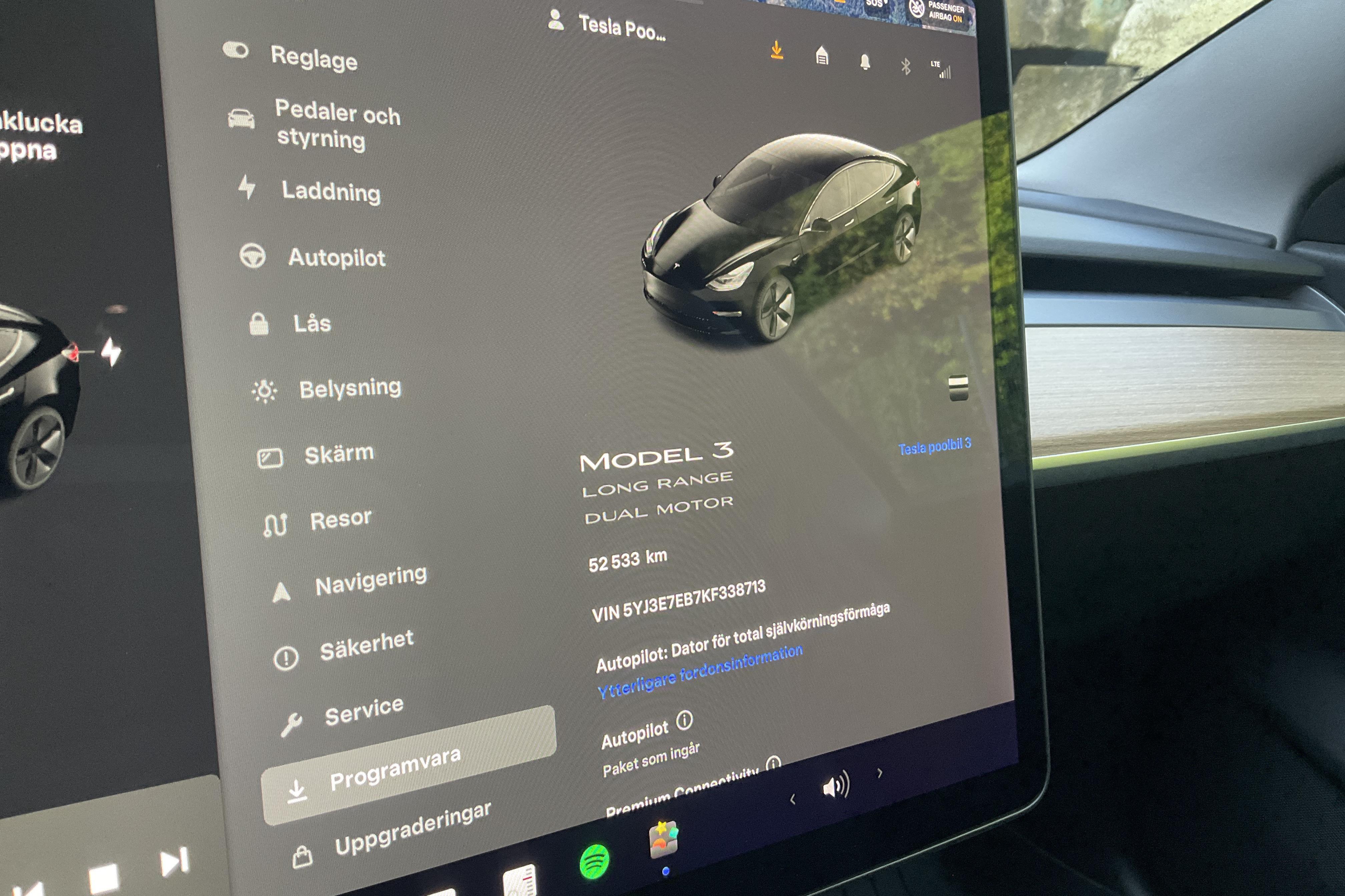 Tesla Model 3 Long Range Dual Motor AWD - 52 530 km - Automaattinen - musta - 2019