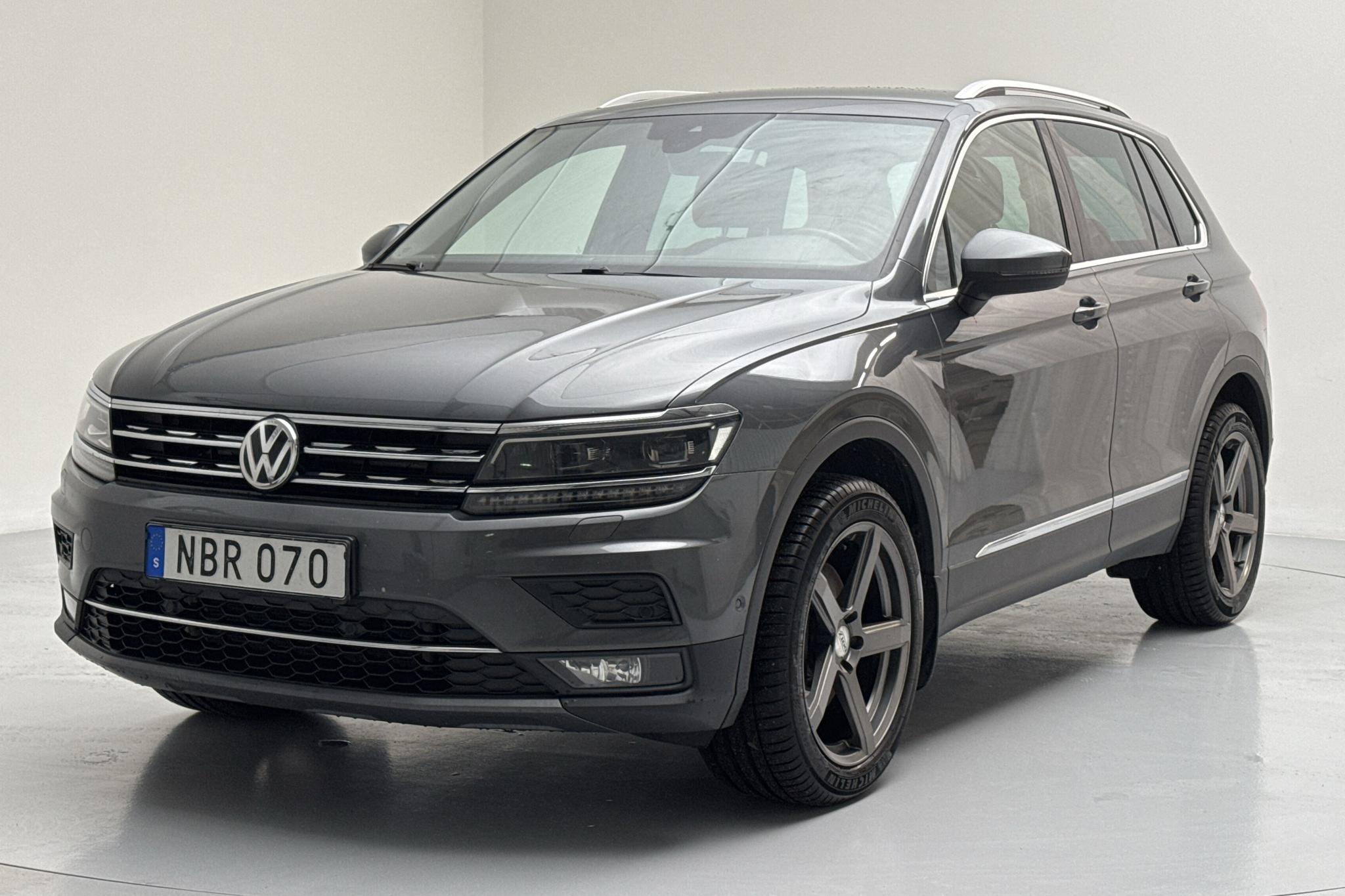 VW Tiguan 2.0 TDI 4MOTION (190hk) - 173 980 km - Automaattinen - harmaa - 2019