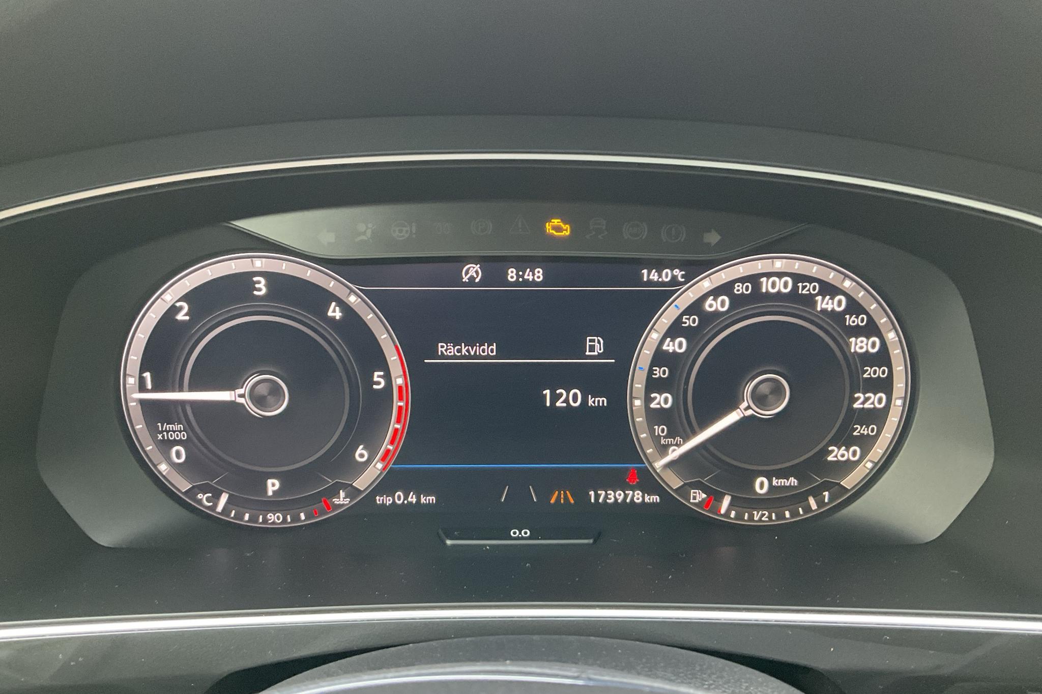 VW Tiguan 2.0 TDI 4MOTION (190hk) - 173 980 km - Automaatne - hall - 2019