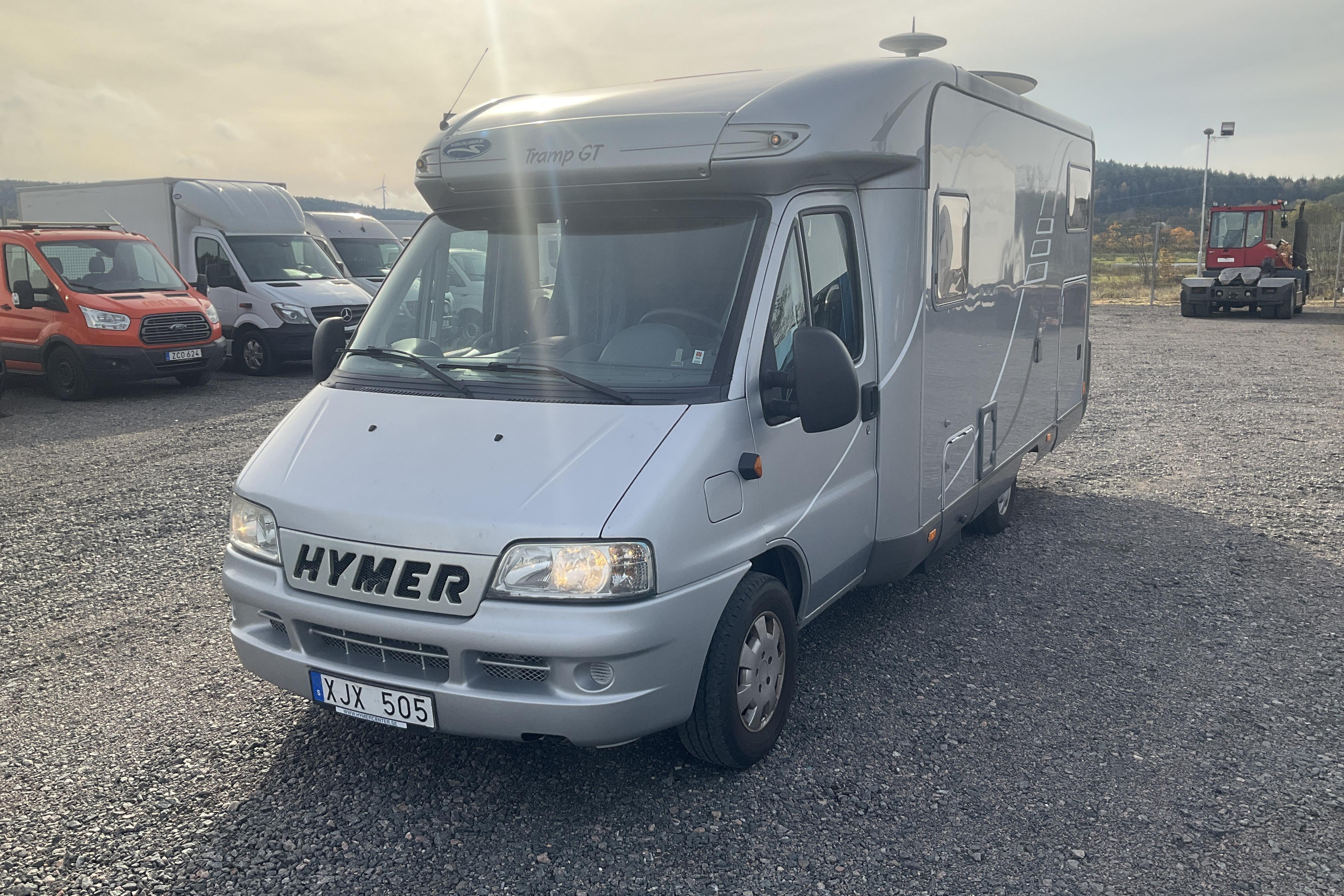 FIAT HYMER Tramp 674 GT Husbil - 90 120 km - Käsitsi - 2006