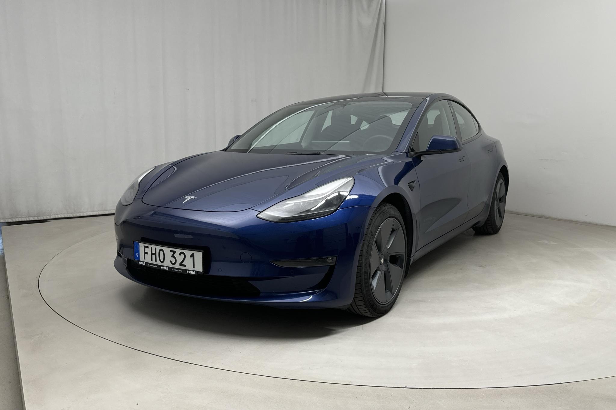 Tesla Model 3 Long Range Dual Motor AWD - 7 051 mil - Automat - blå - 2021