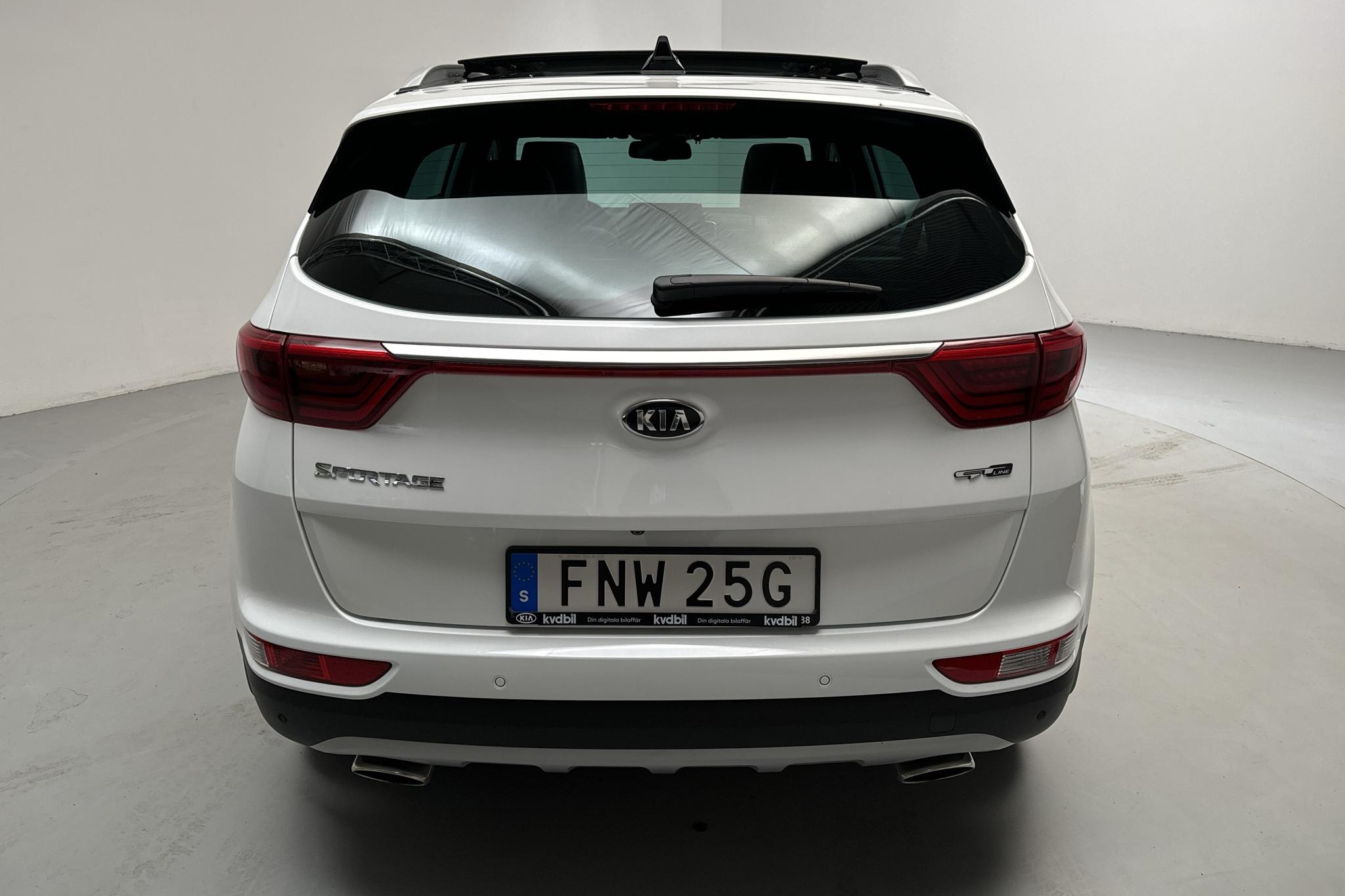 KIA Sportage 2.0 CRDi AWD (184hk) - 55 680 km - Automatyczna - biały - 2017