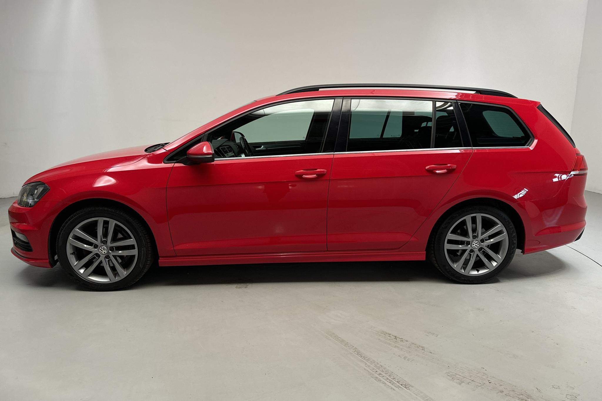 VW Golf VII 1.4 TSI Sportscombi (150hk) - 134 890 km - Automatic - red - 2016