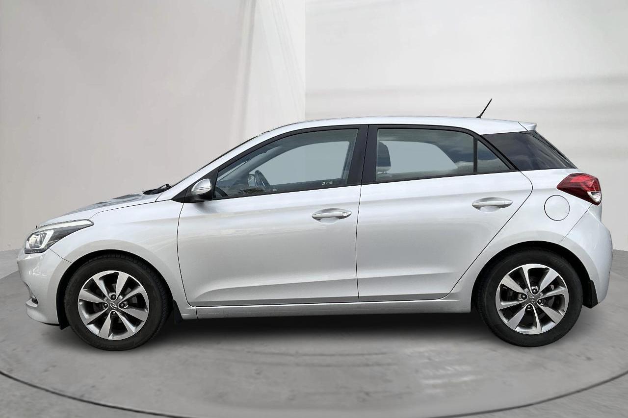 Hyundai i20 1.4 (100hk) - 109 870 km - Manual - silver - 2016