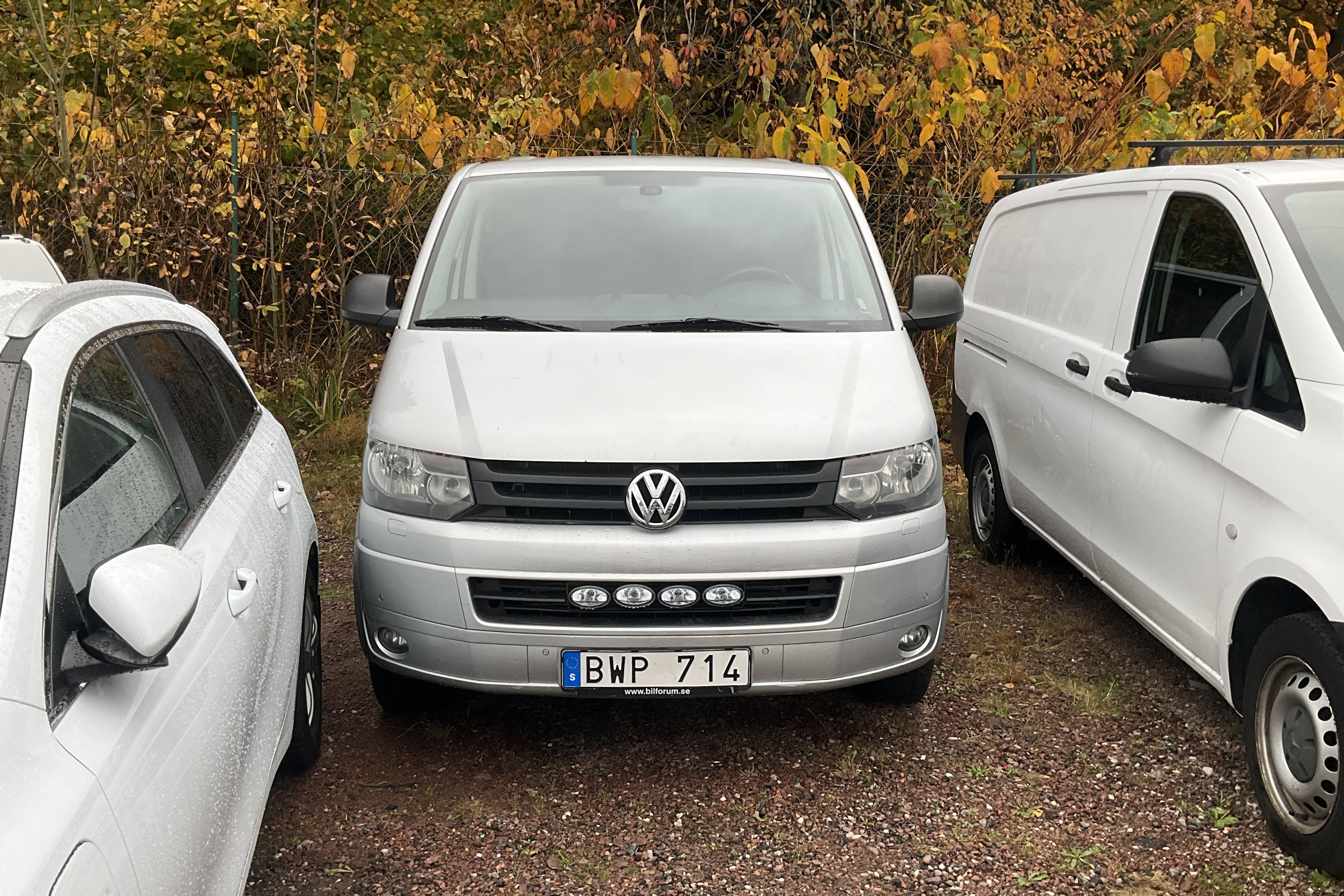 VW Transporter T5 2.0 TDI 4MOTION (180hk) - 225 790 km - Automatyczna - srebro - 2012