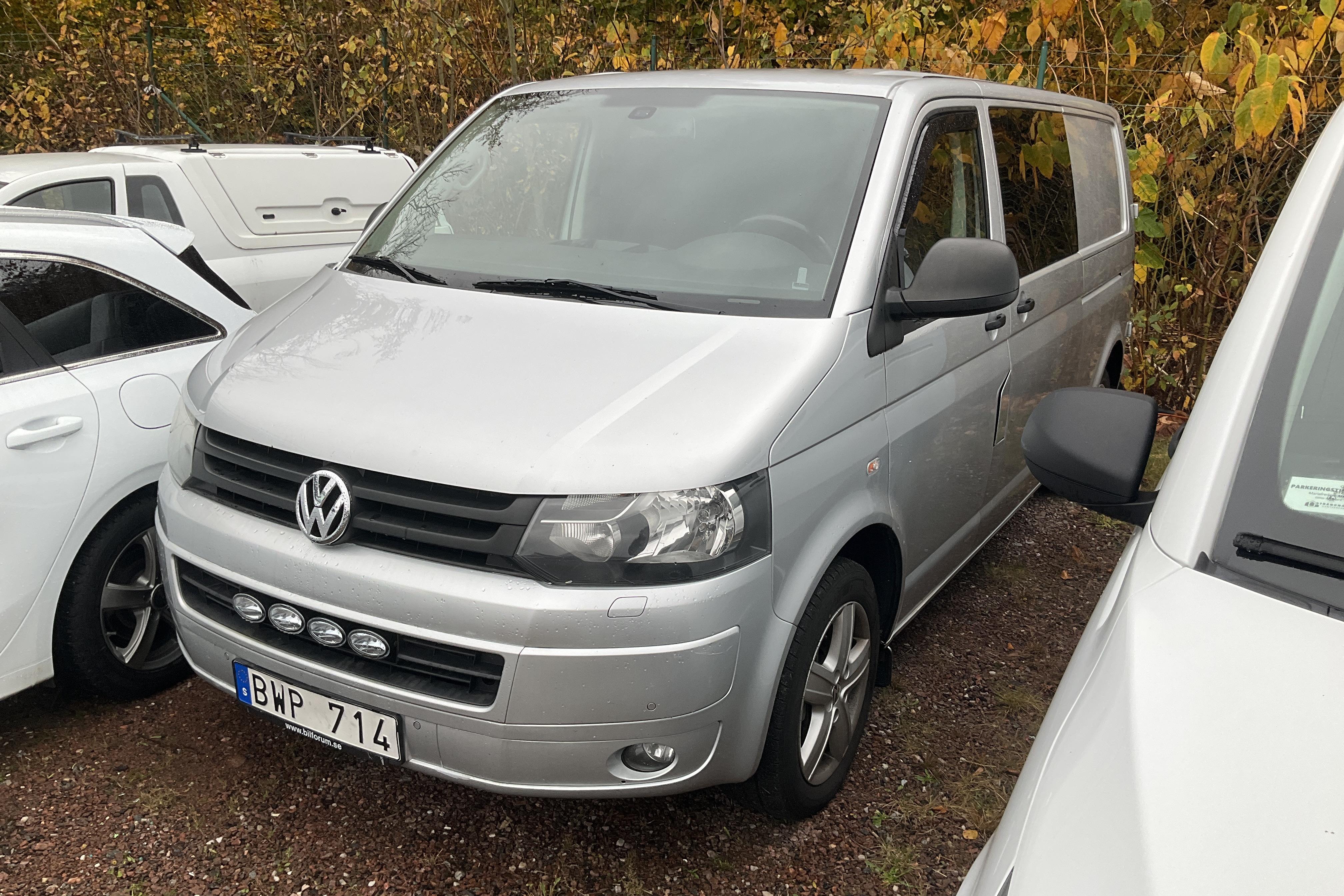 VW Transporter T5 2.0 TDI 4MOTION (180hk) - 225 790 km - Automatyczna - srebro - 2012