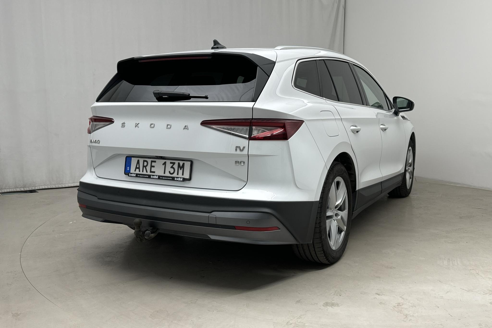 Skoda Enyaq 80 iV (204hk) - 125 930 km - Automatyczna - biały - 2021