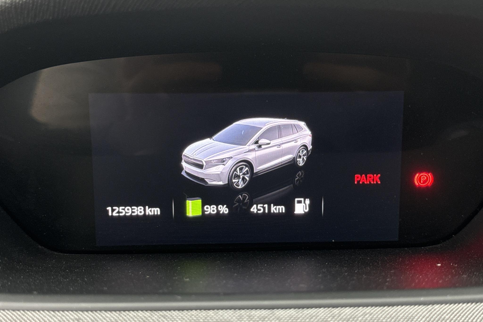 Skoda Enyaq 80 iV (204hk) - 125 930 km - Automaattinen - valkoinen - 2021