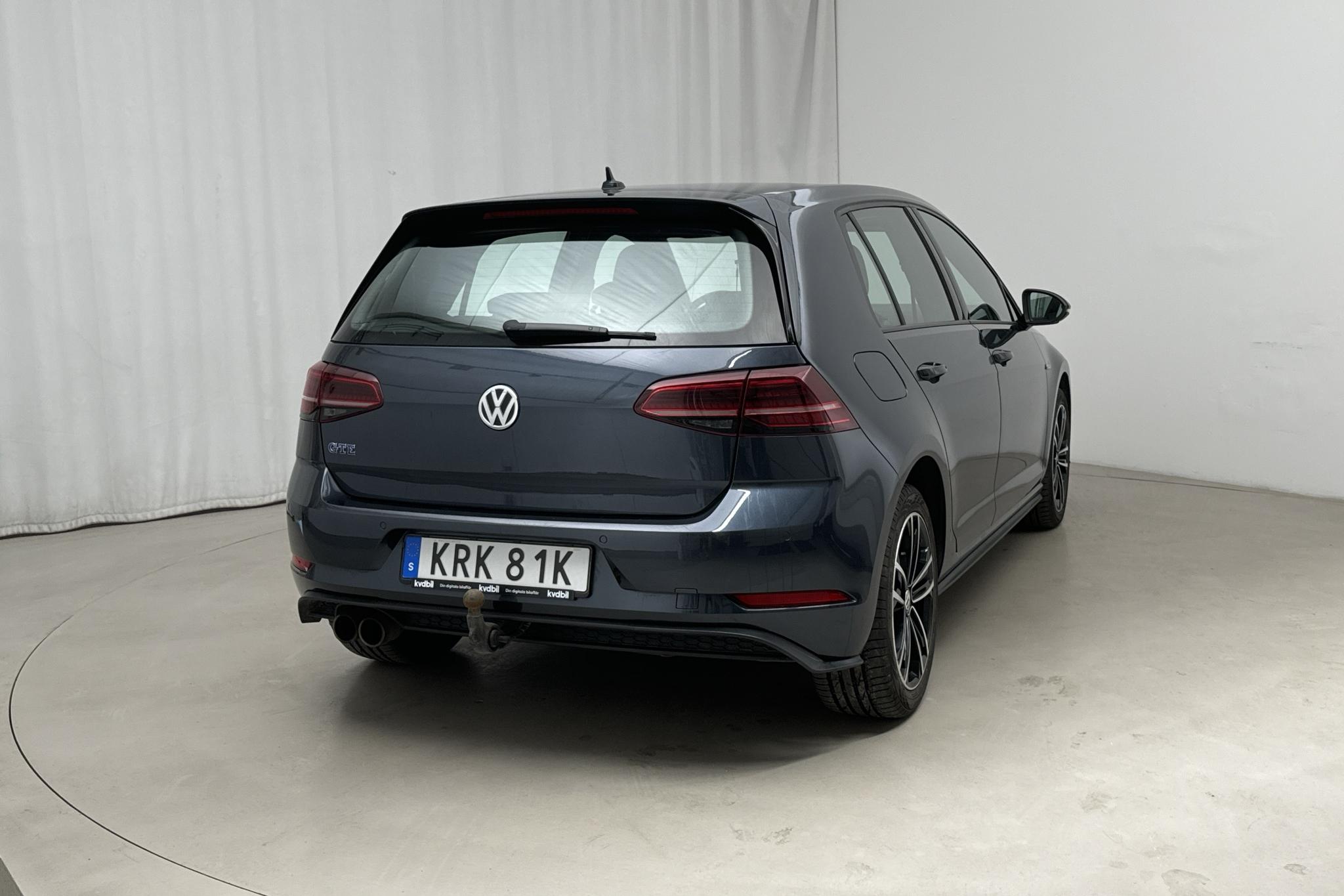 VW Golf VII GTE 5dr (204hk) - 7 444 mil - Automat - Dark Grey - 2020