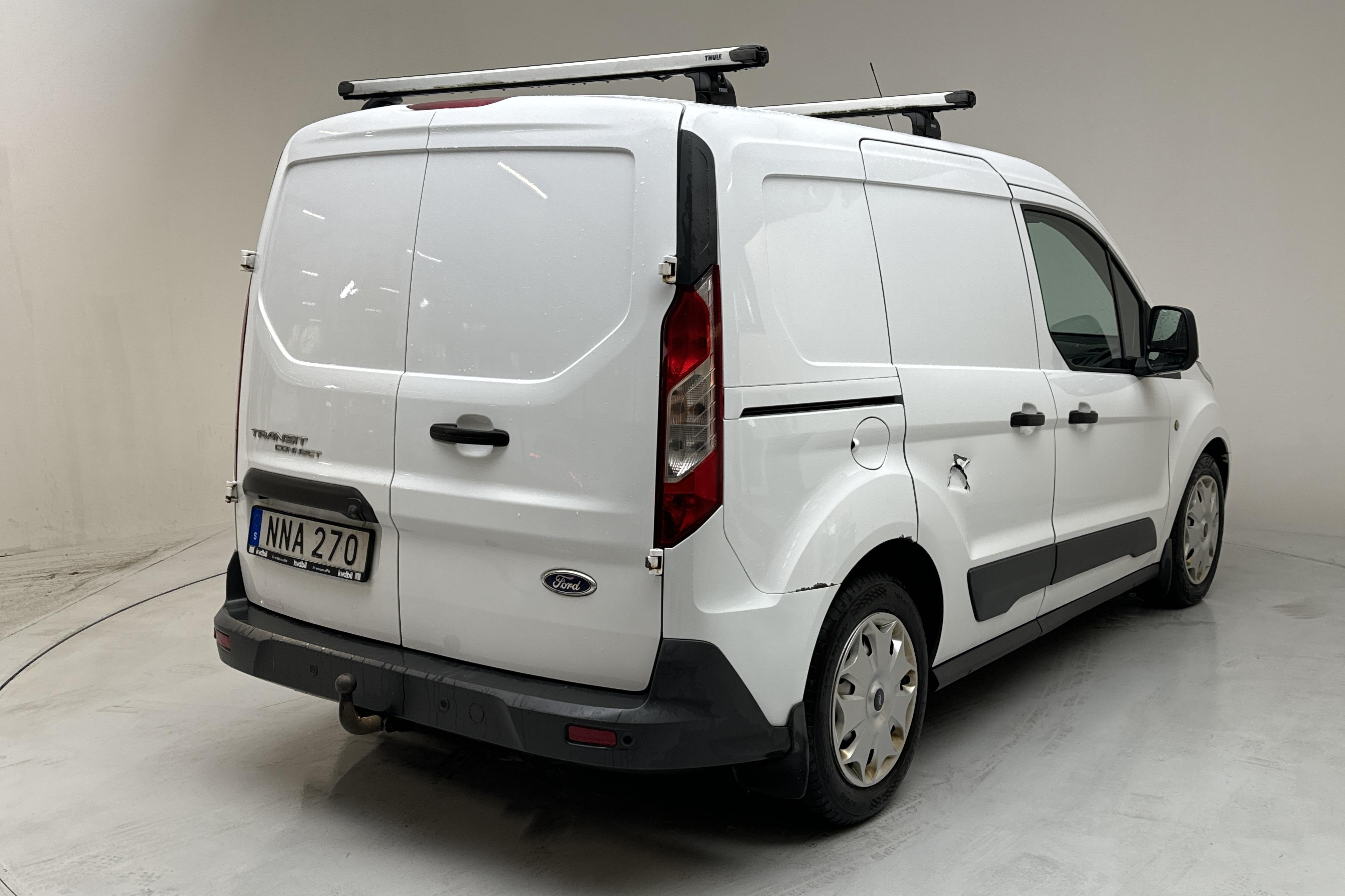 Ford Transit Connect 1.6 Ecoboost (150hk) - 190 720 km - Automaattinen - valkoinen - 2014