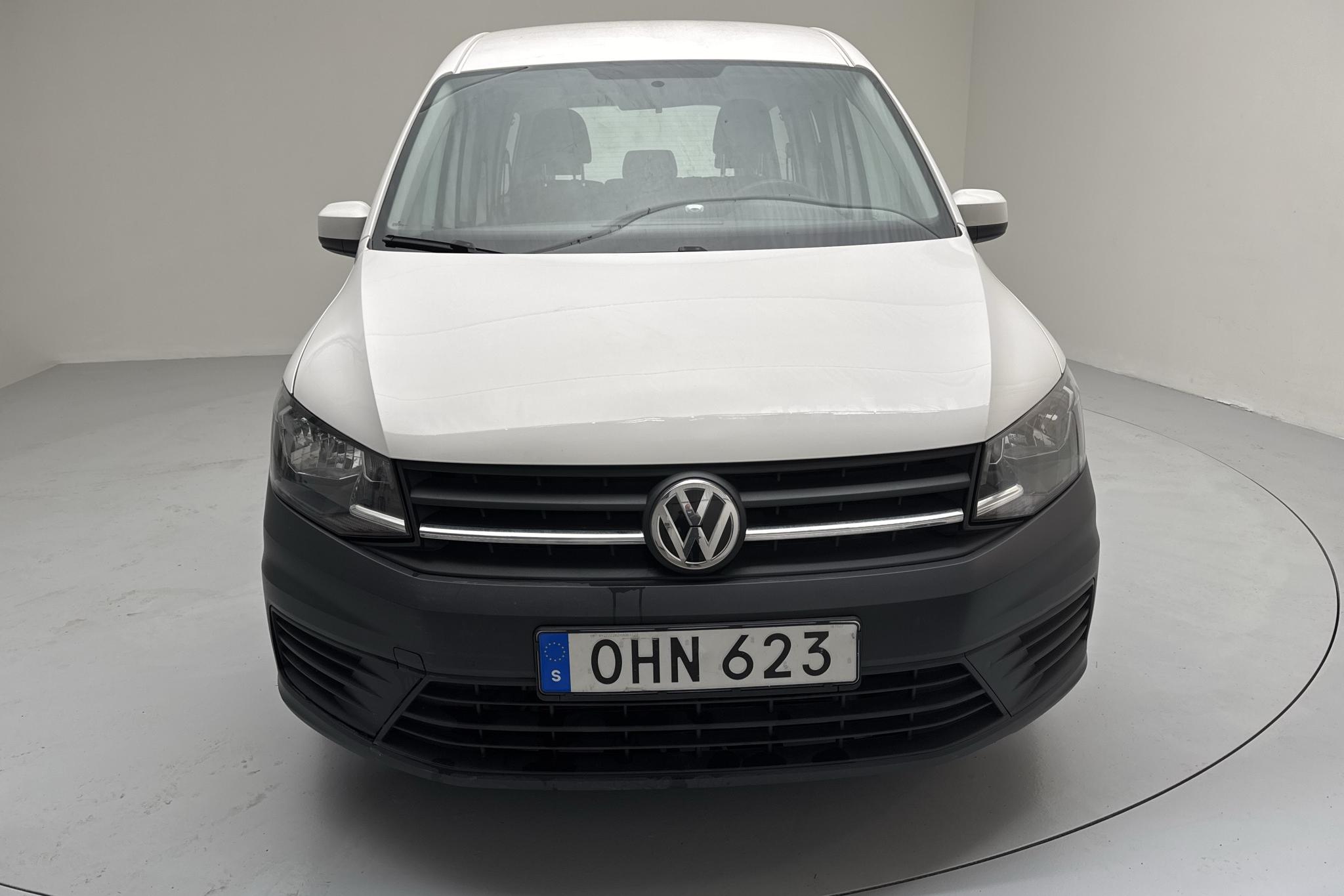 VW Caddy Life Maxi 2.0 TDI (102hk) - 119 590 km - Manual - white - 2017