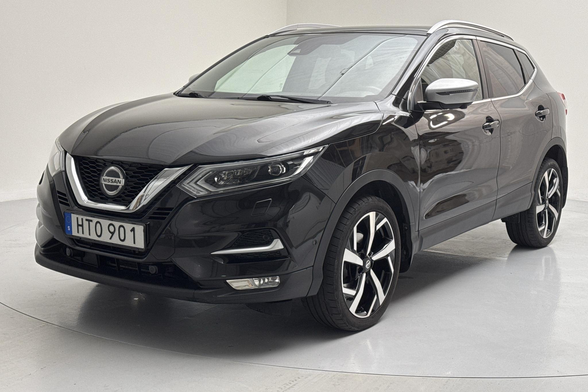 Nissan Qashqai 1.2 DIG-T (115hk) - 88 360 km - Automaatne - must - 2018