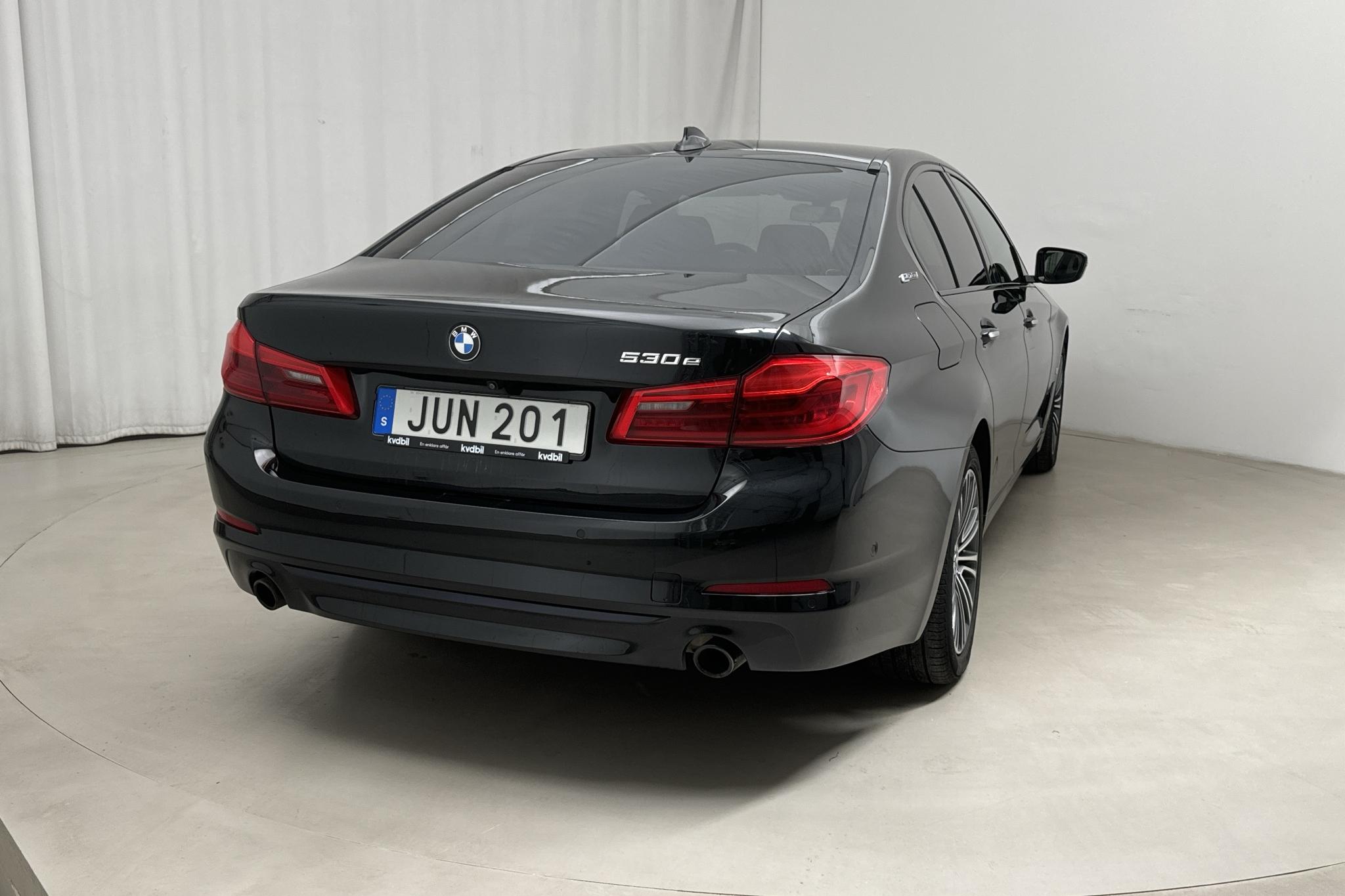 BMW 530e iPerformance Sedan, G30 (252hk) - 76 770 km - Automaattinen - musta - 2018