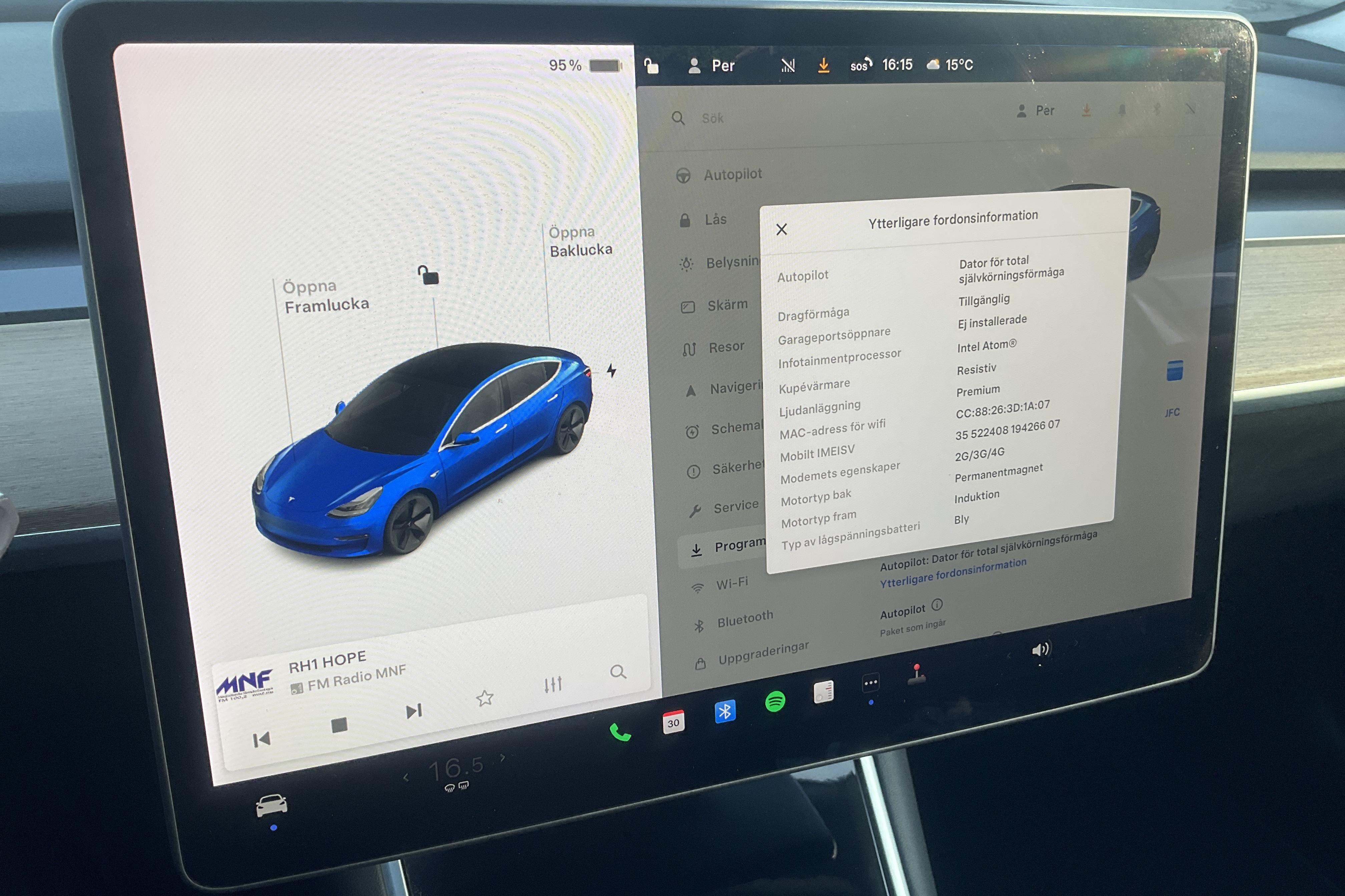 Tesla Model 3 Long Range Dual Motor AWD - 139 980 km - Automatyczna - biały - 2020