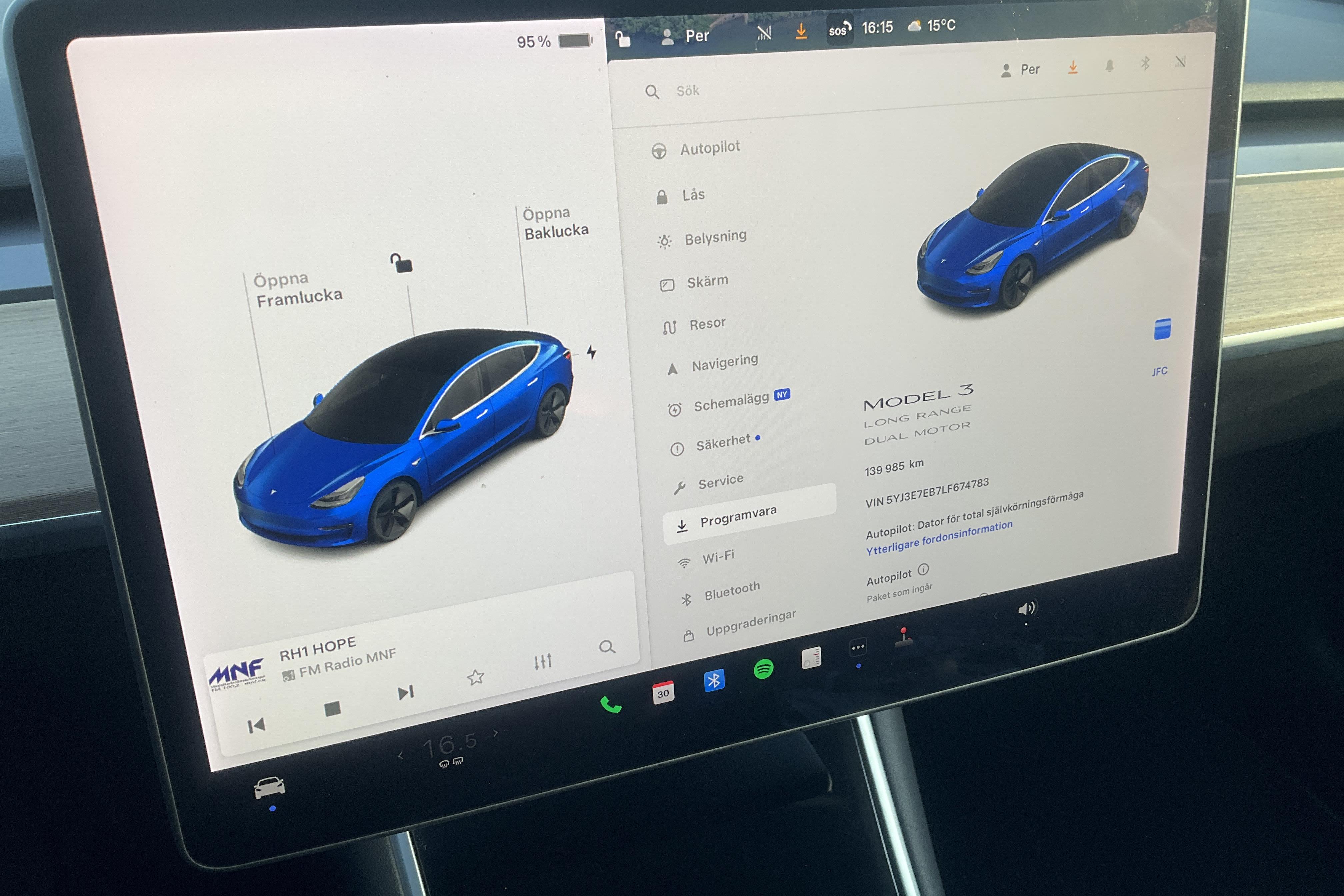 Tesla Model 3 Long Range Dual Motor AWD - 139 980 km - Automaattinen - valkoinen - 2020