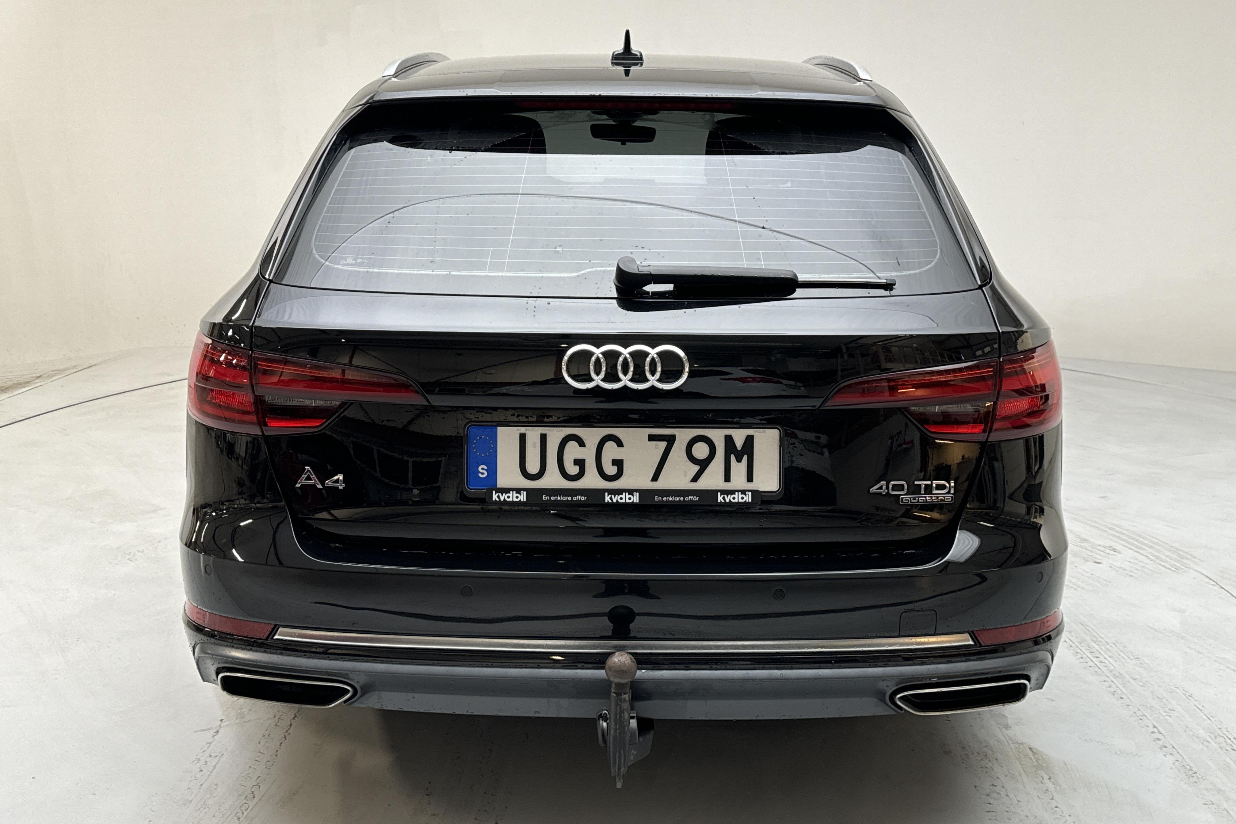 Audi A4 Avant 40 TDI quattro (190hk) - 89 420 km - Automatic - black - 2019