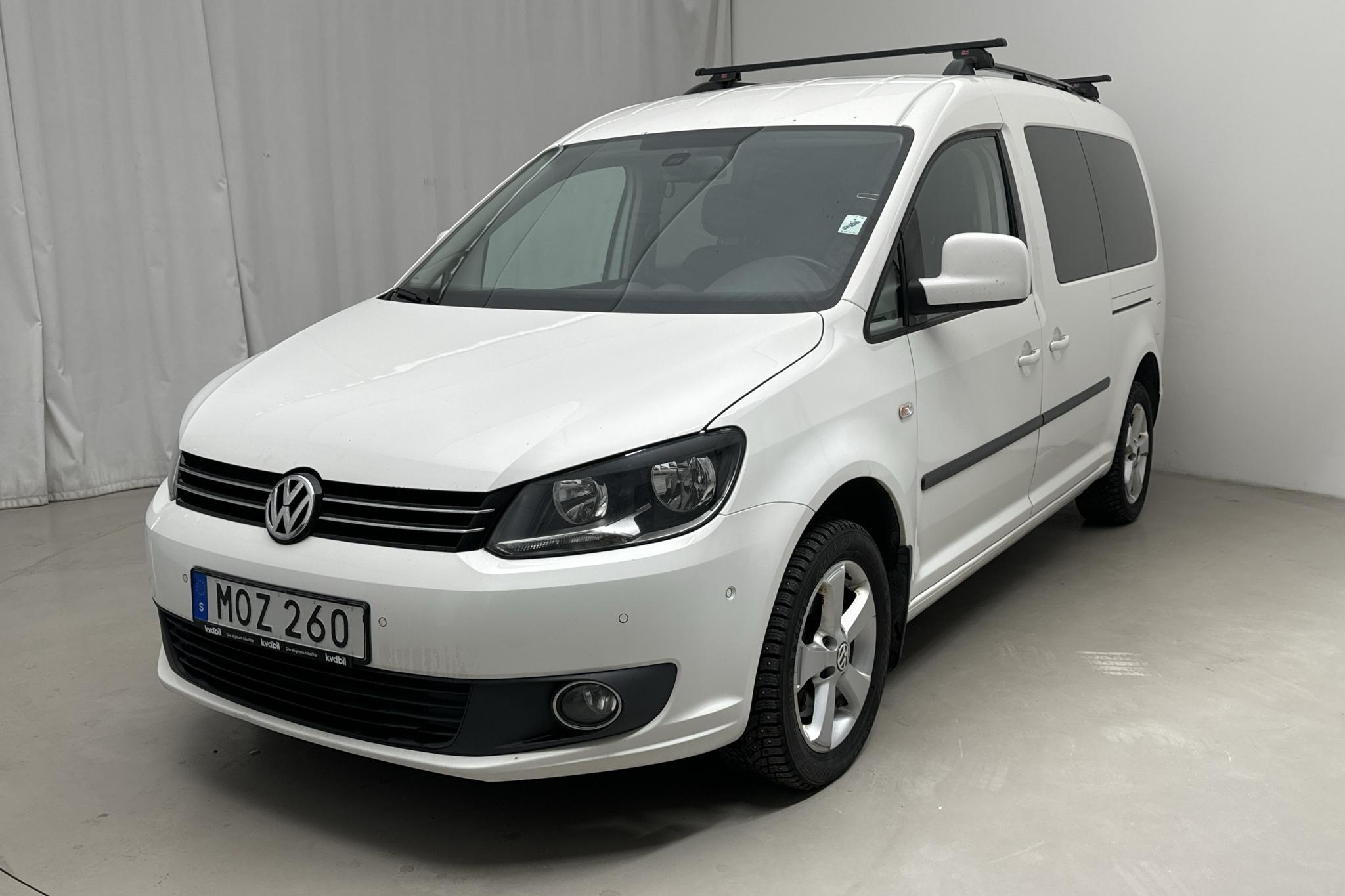 VW Caddy Life Maxi 2.0 TDI (140hk) - 162 630 km - Automatyczna - biały - 2015