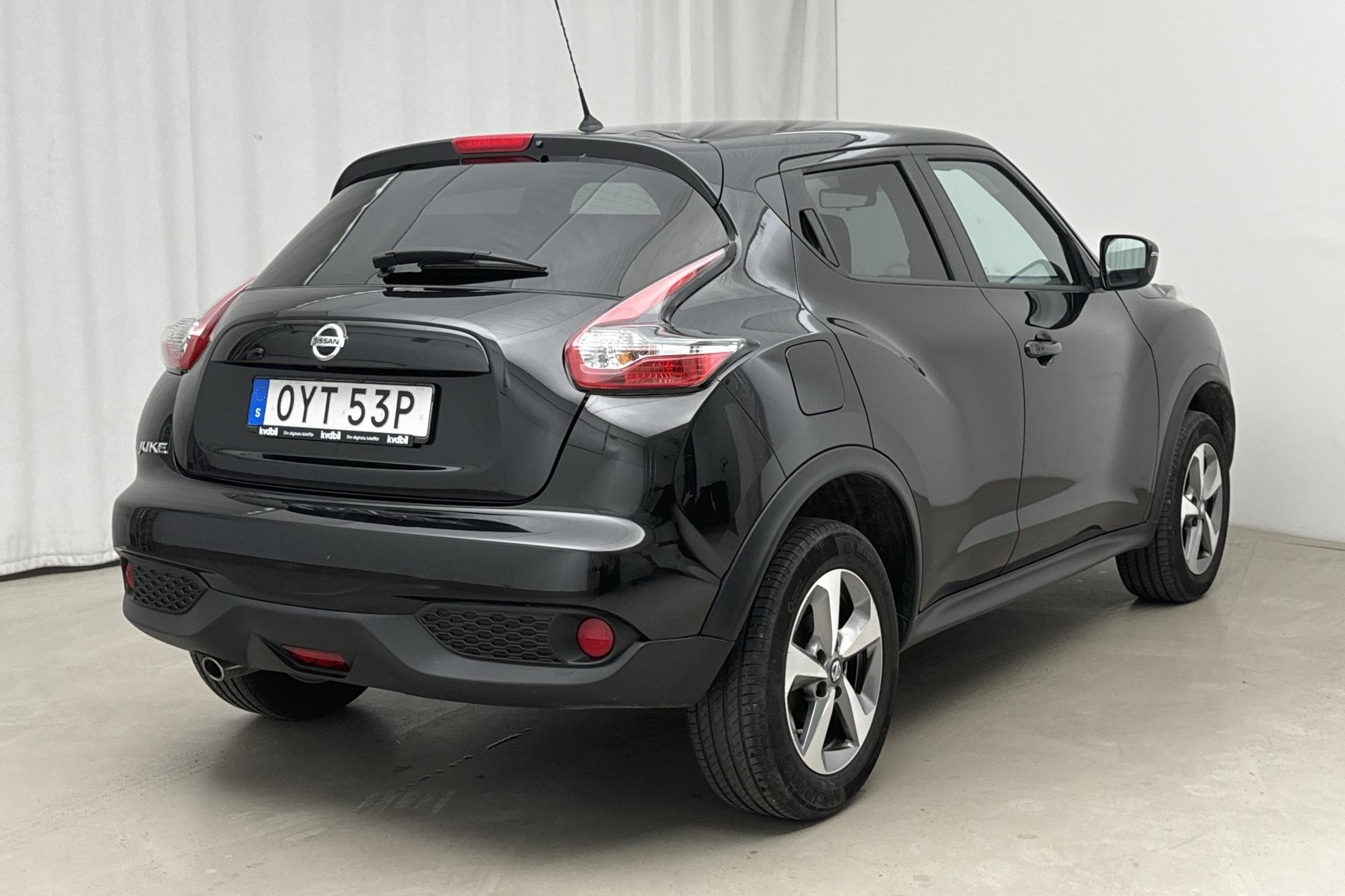 Nissan Juke 1.6 (110hk) - 46 230 km - Automatyczna - czarny - 2019