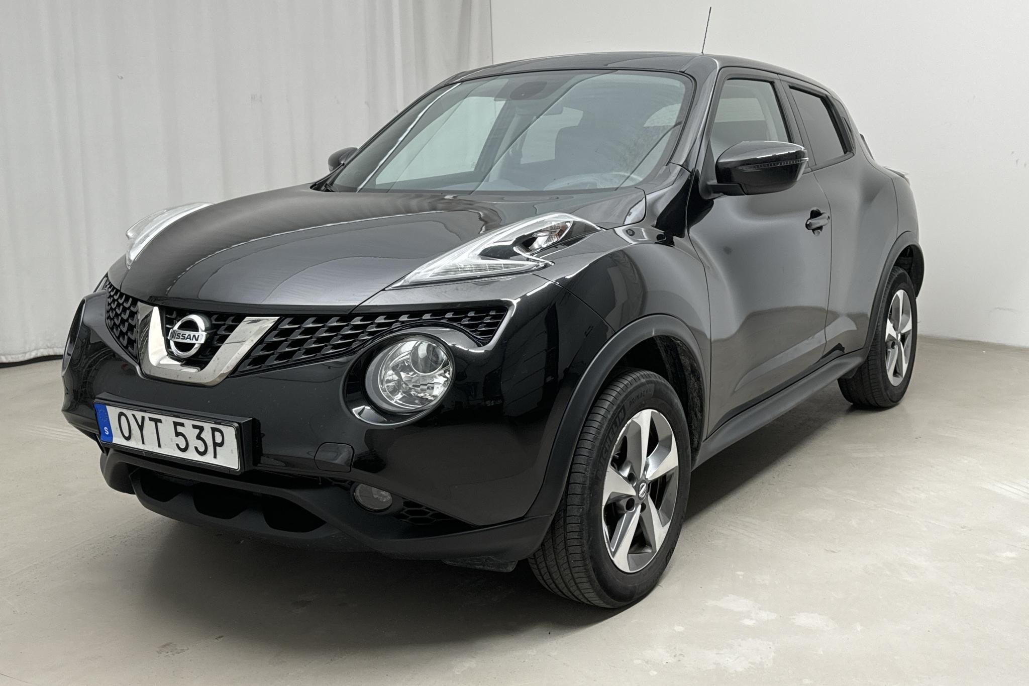 Nissan Juke 1.6 (110hk) - 46 230 km - Automatyczna - czarny - 2019