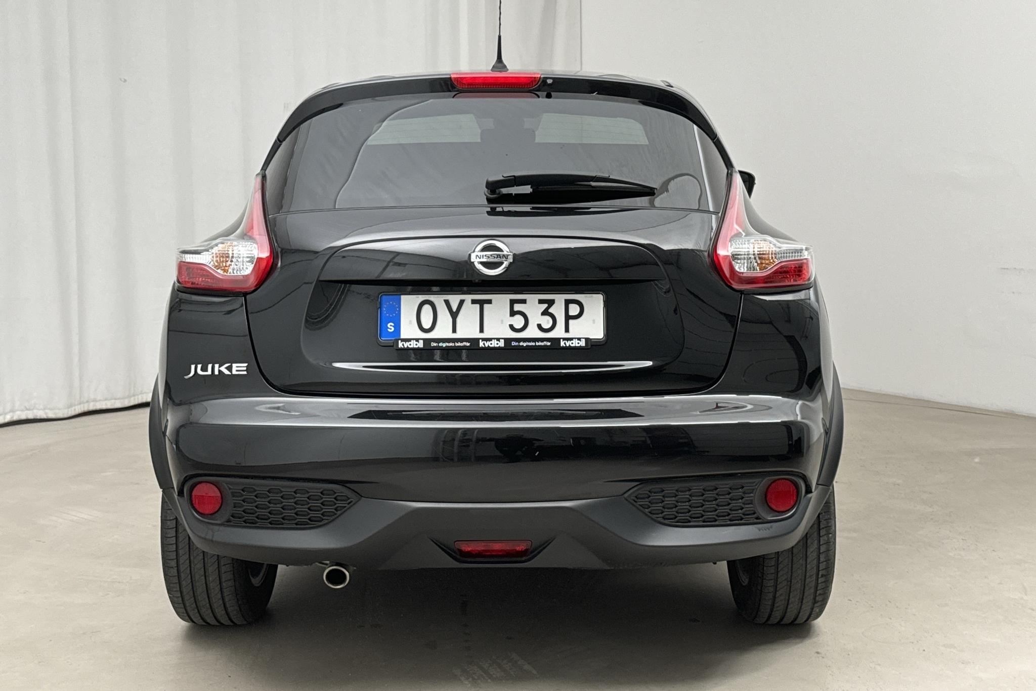 Nissan Juke 1.6 (110hk) - 46 230 km - Automatyczna - czarny - 2019