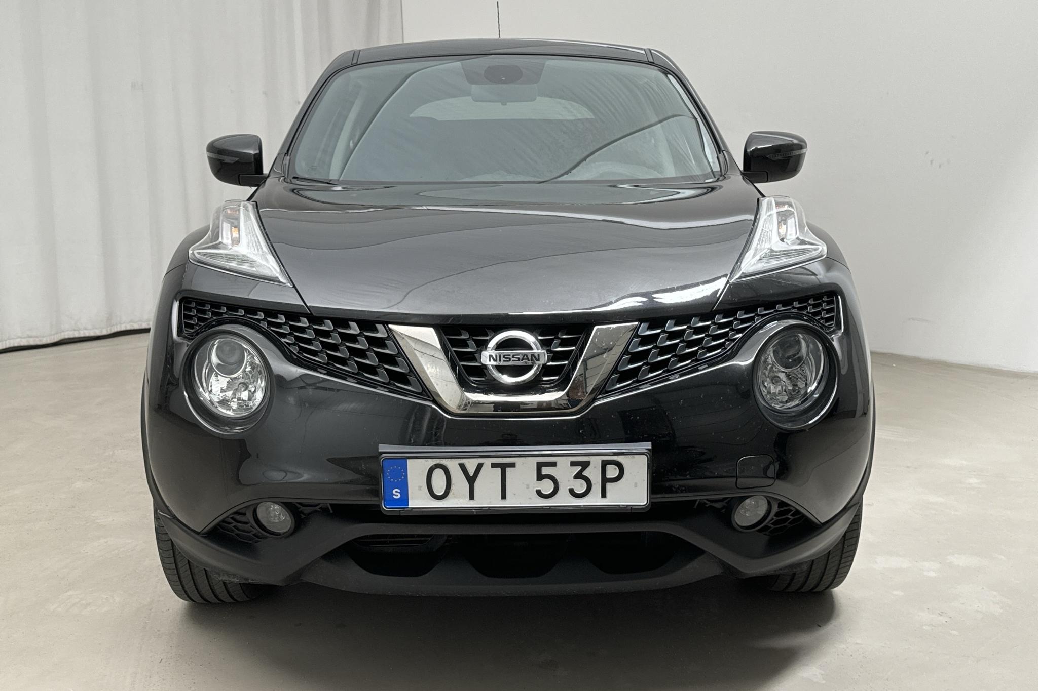 Nissan Juke 1.6 (110hk) - 46 230 km - Automatyczna - czarny - 2019