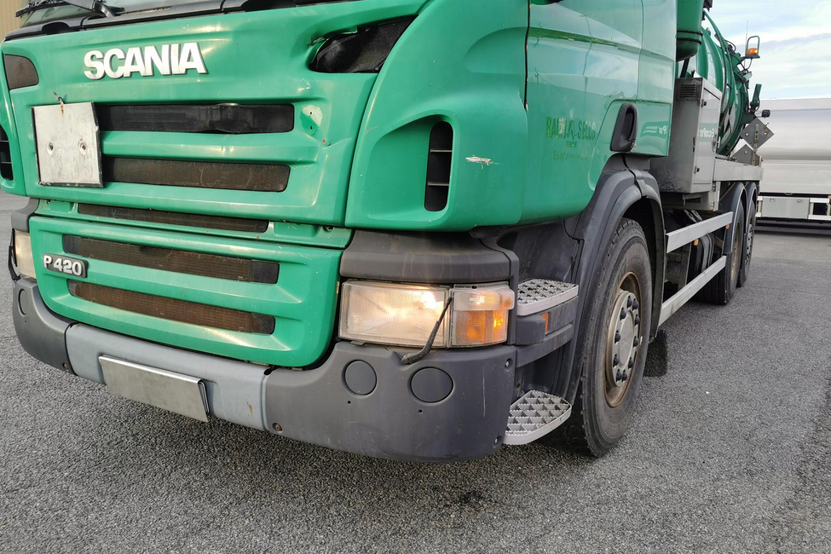 SCANIA P420 - 310 767 km - Automatic - green - 2008