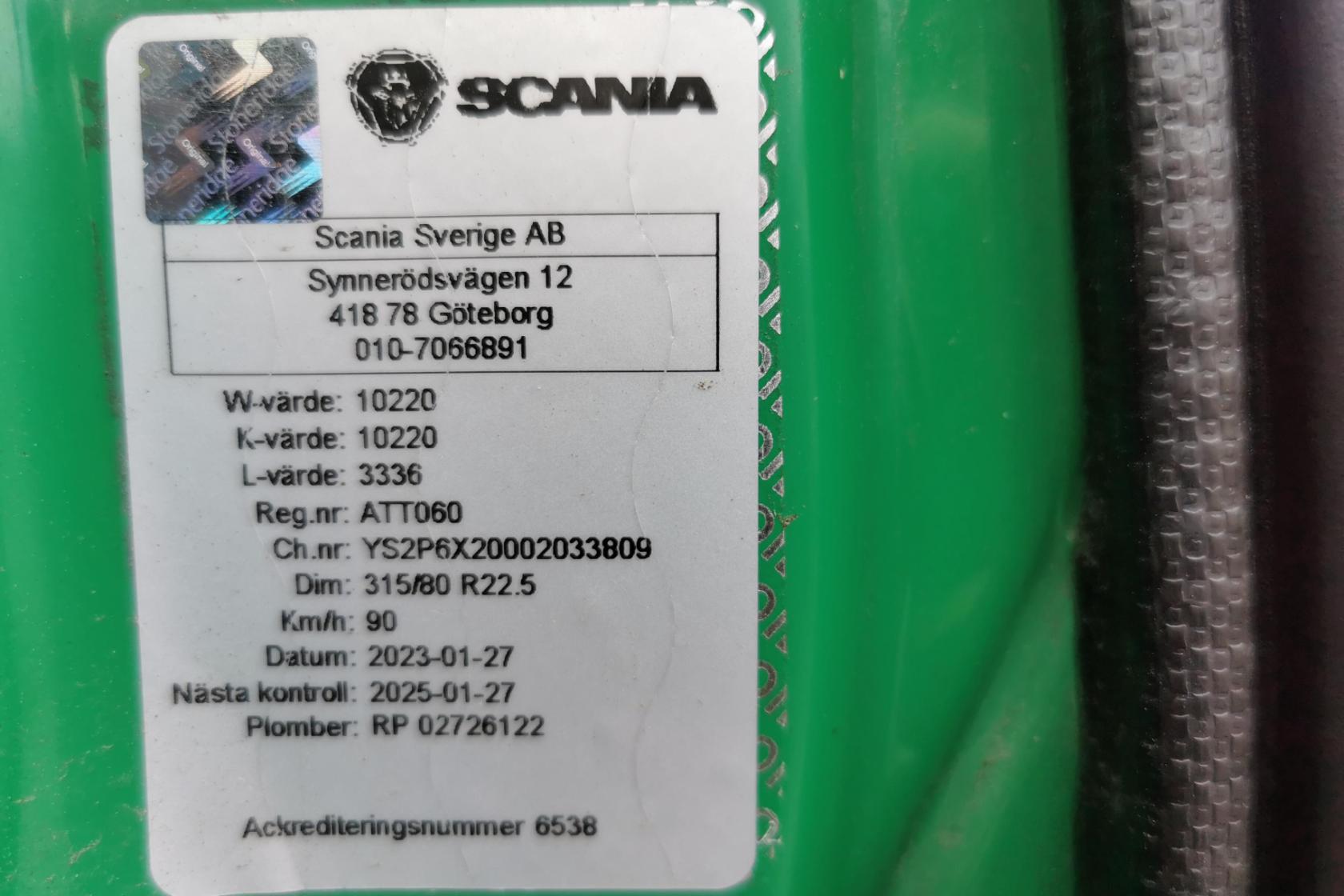 SCANIA P420 - 310 767 km - Automatic - green - 2008