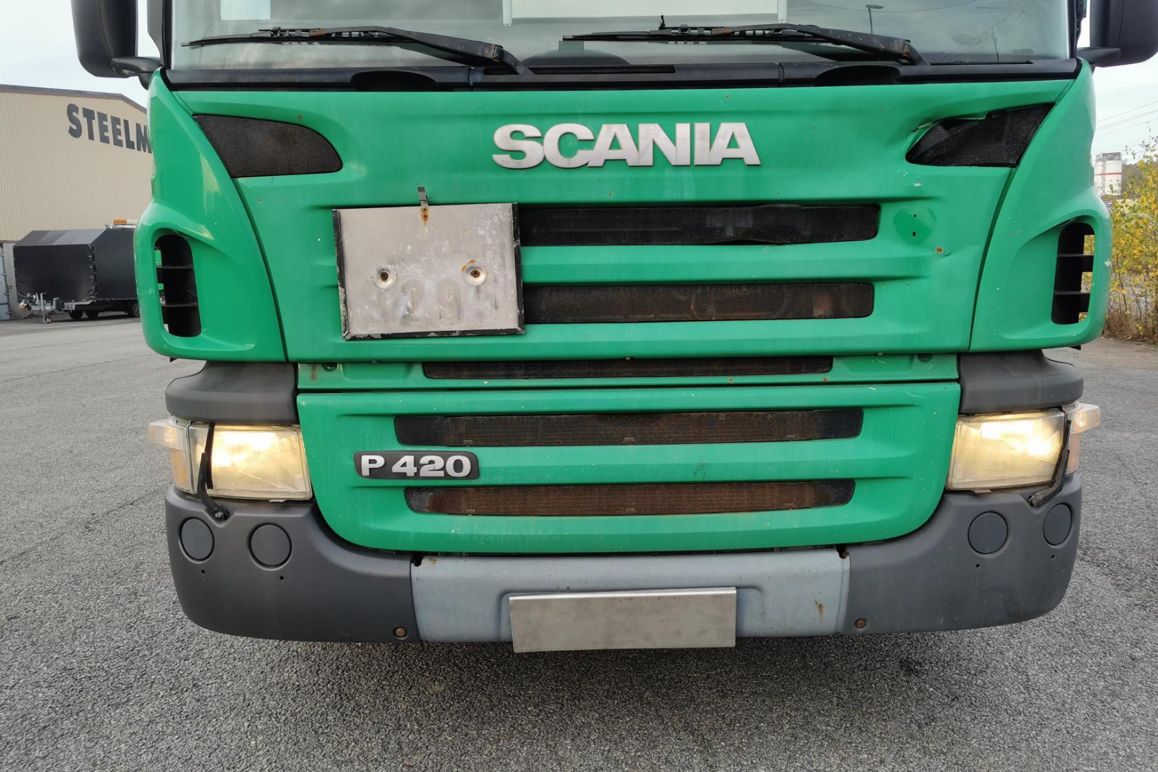 SCANIA P420 - 310 767 km - Automatic - green - 2008