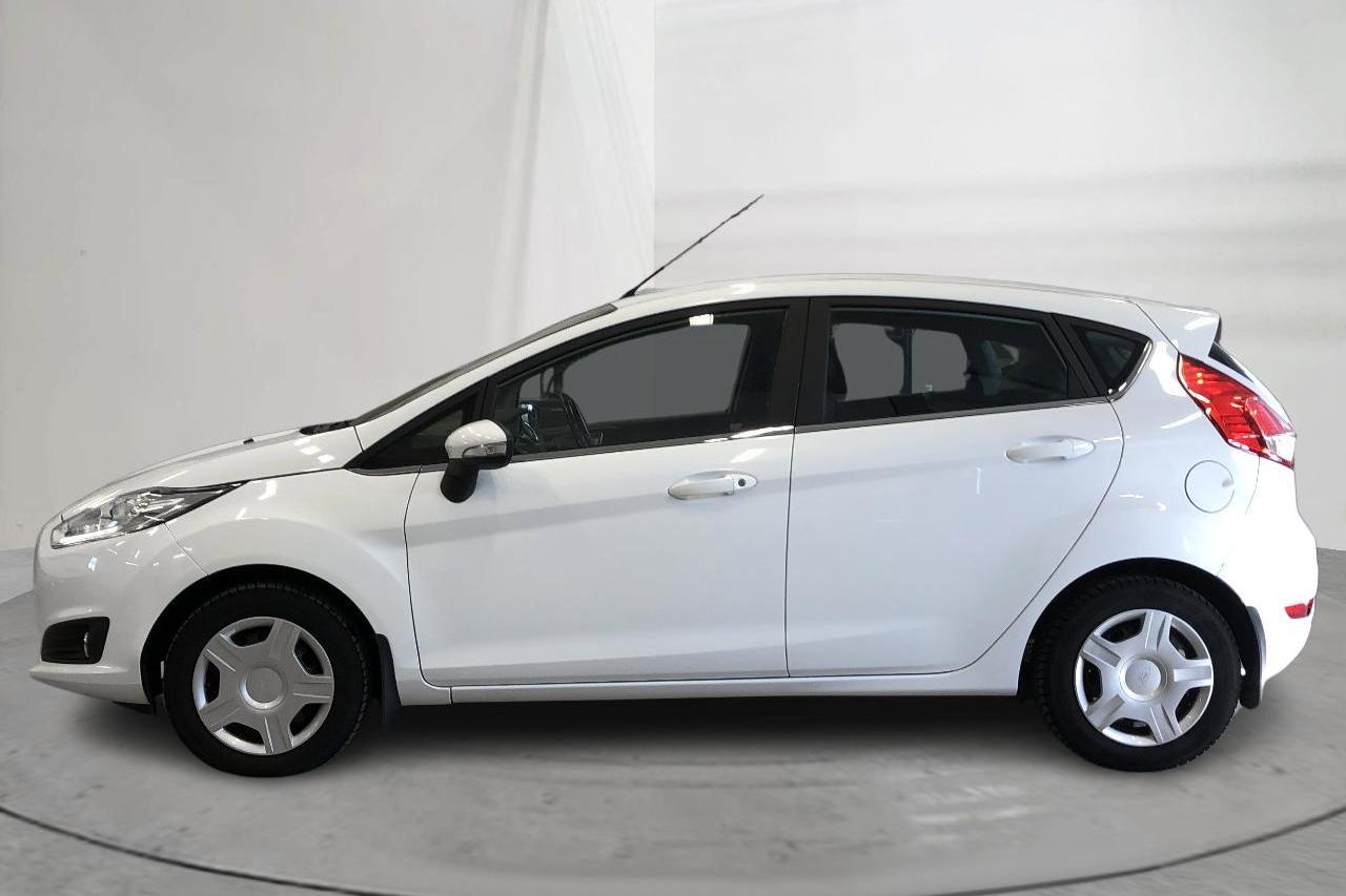 Ford Fiesta 1.0 5dr (80hk) - 73 440 km - Manualna - biały - 2014