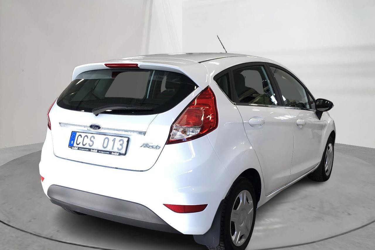 Ford Fiesta 1.0 5dr (80hk) - 73 440 km - Käsitsi - valge - 2014