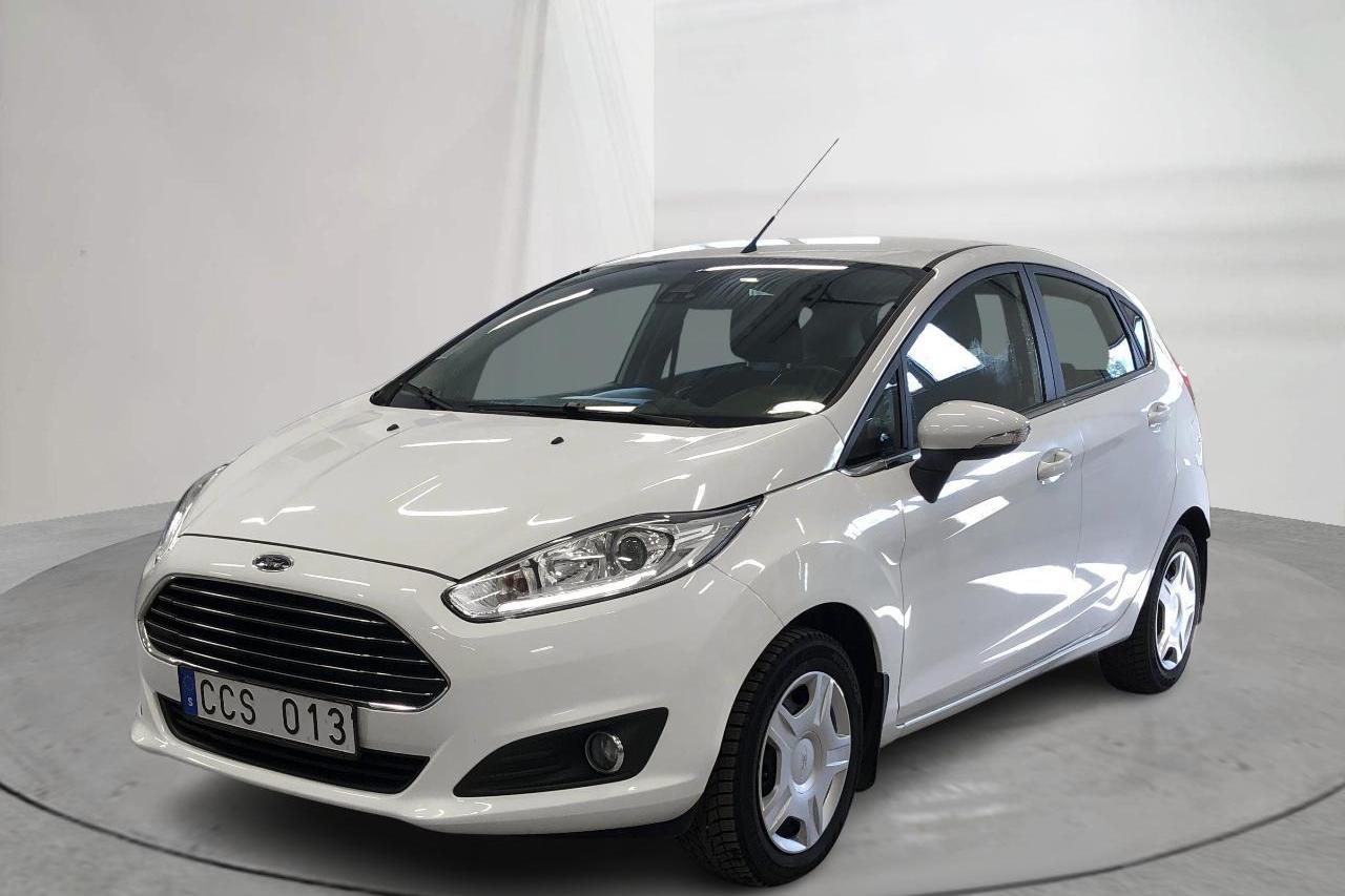 Ford Fiesta 1.0 5dr (80hk) - 73 440 km - Manuaalinen - valkoinen - 2014