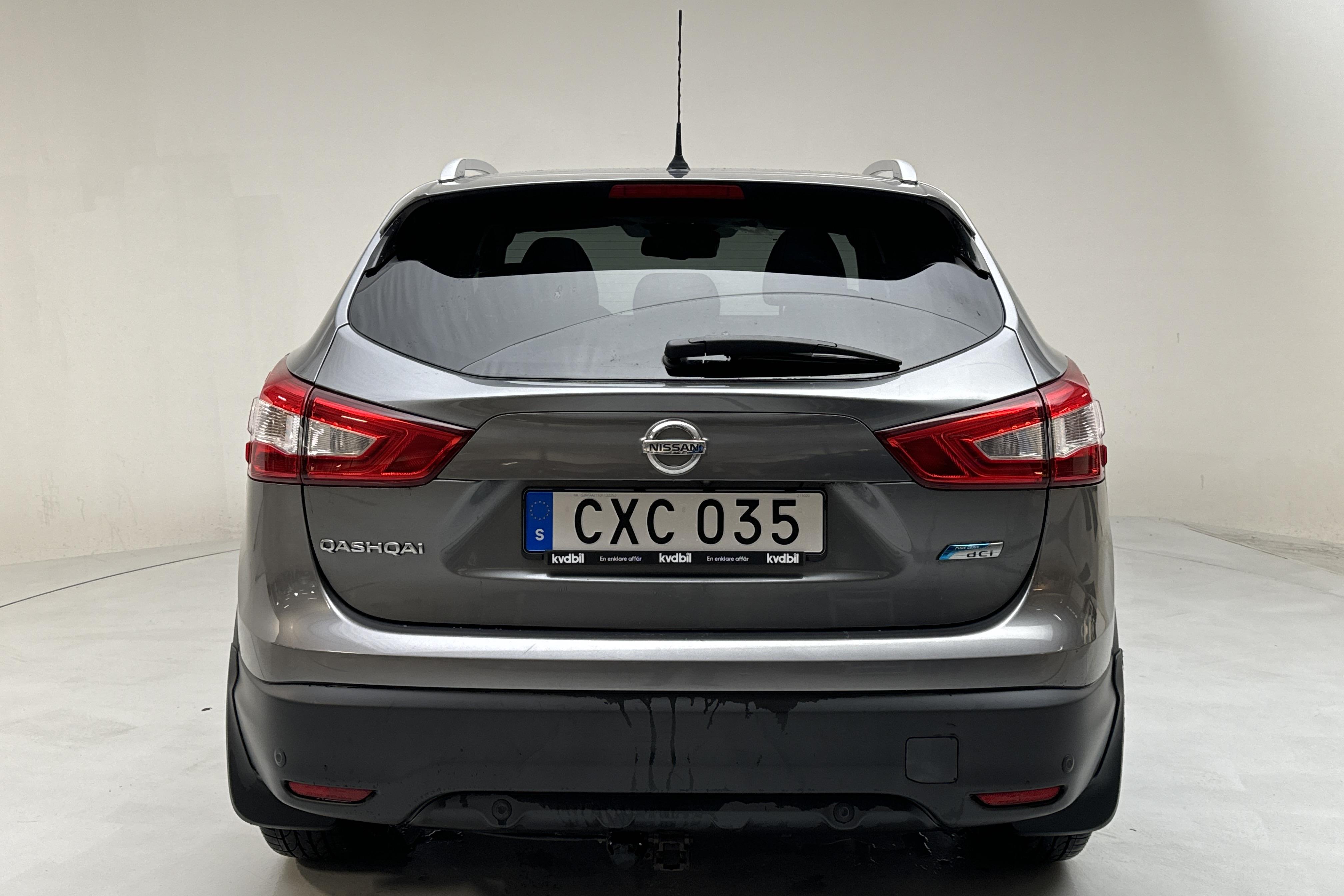 Nissan Qashqai 1.5 dCi (110hk) - 144 230 km - Manual - gray - 2014