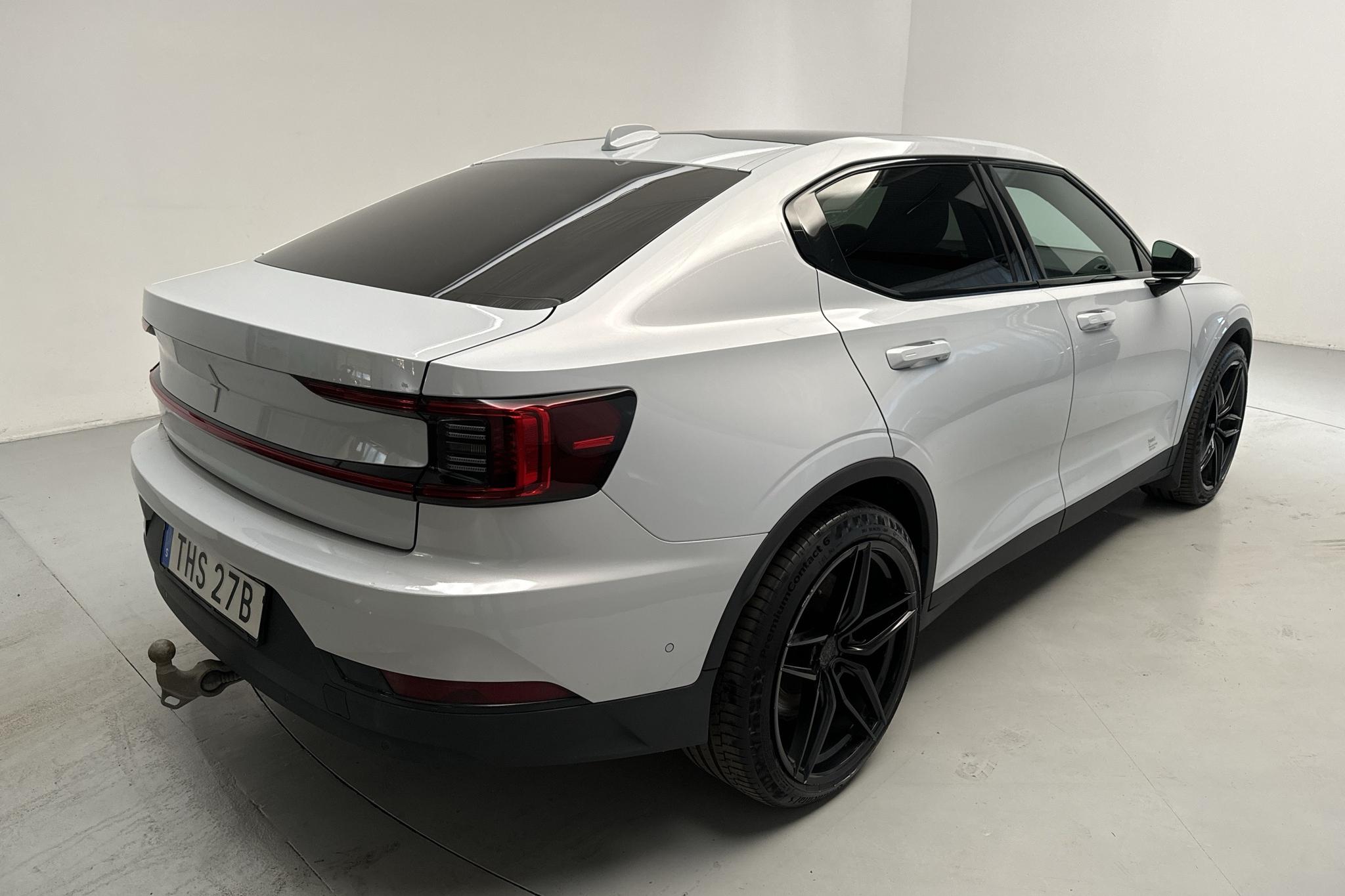 Polestar 2 Long range Dual motor (408hk) - 74 560 km - Automaattinen - hopea - 2021