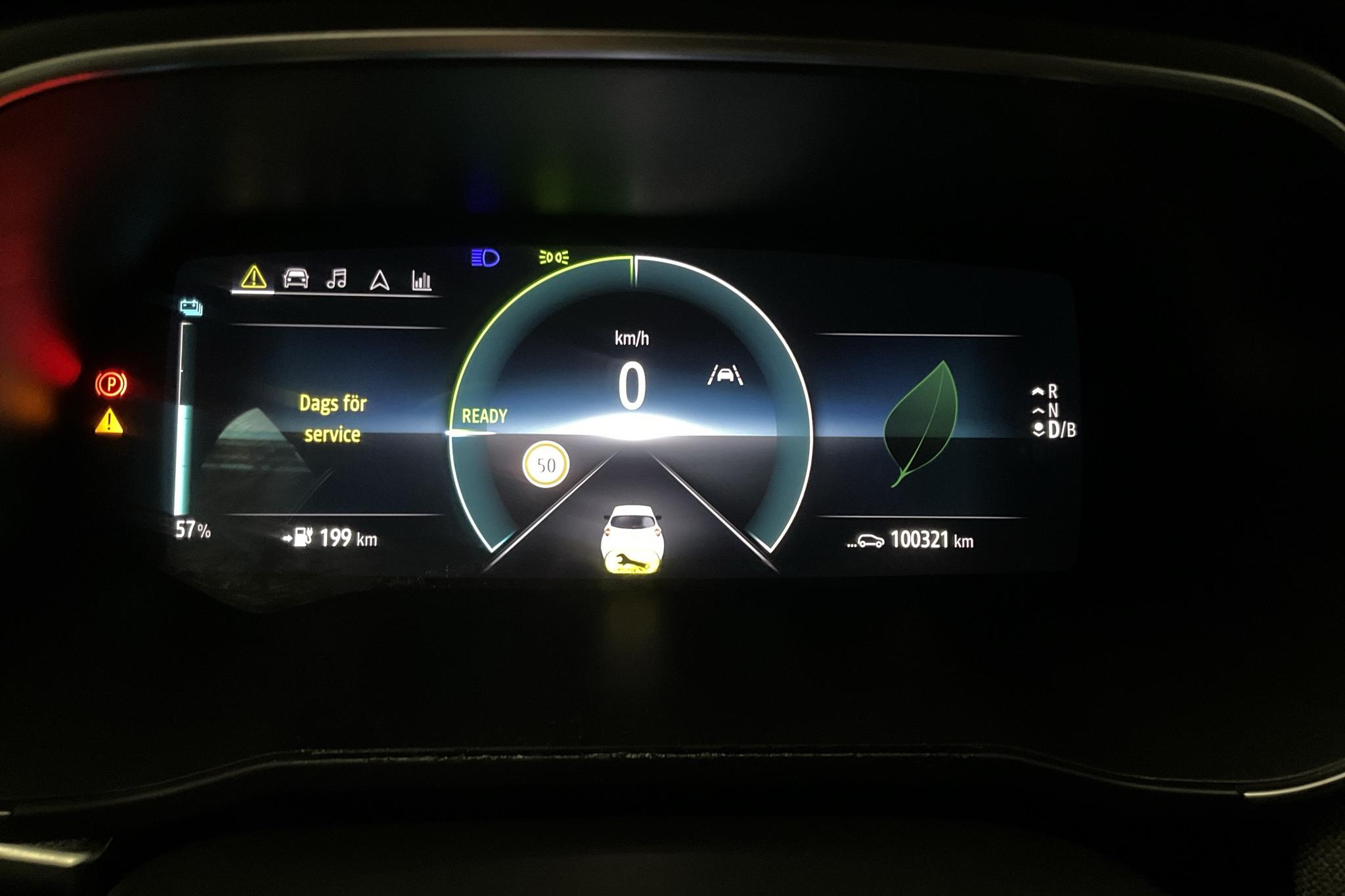 Renault Zoe 52 kWh R135 (135hk) - 100 320 km - Automaattinen - valkoinen - 2020