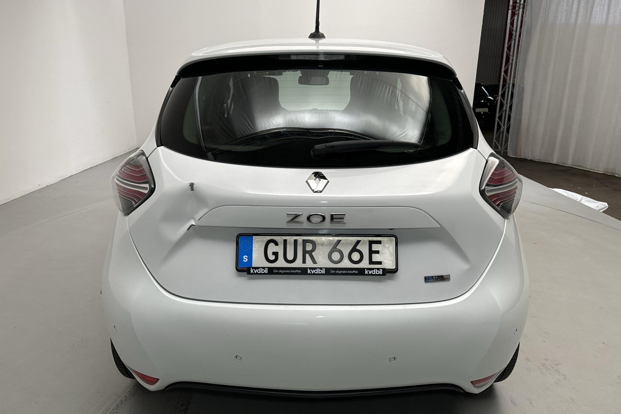 Renault Zoe 52 kWh R135 (135hk) - 10 032 mil - Automat - vit - 2020