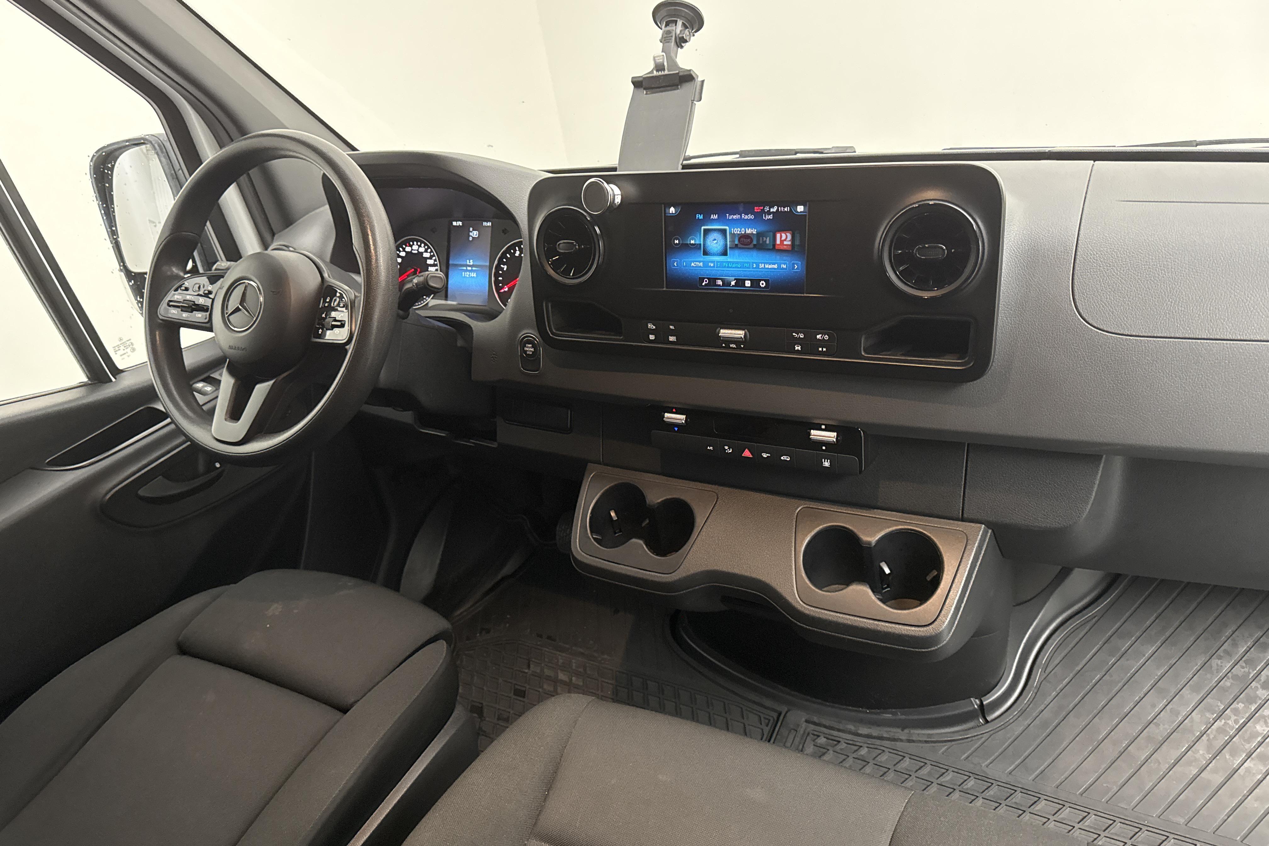 Mercedes Sprinter 314 CDI Skåp 2WD (143hk) - 11 215 mil - Automat - vit - 2019