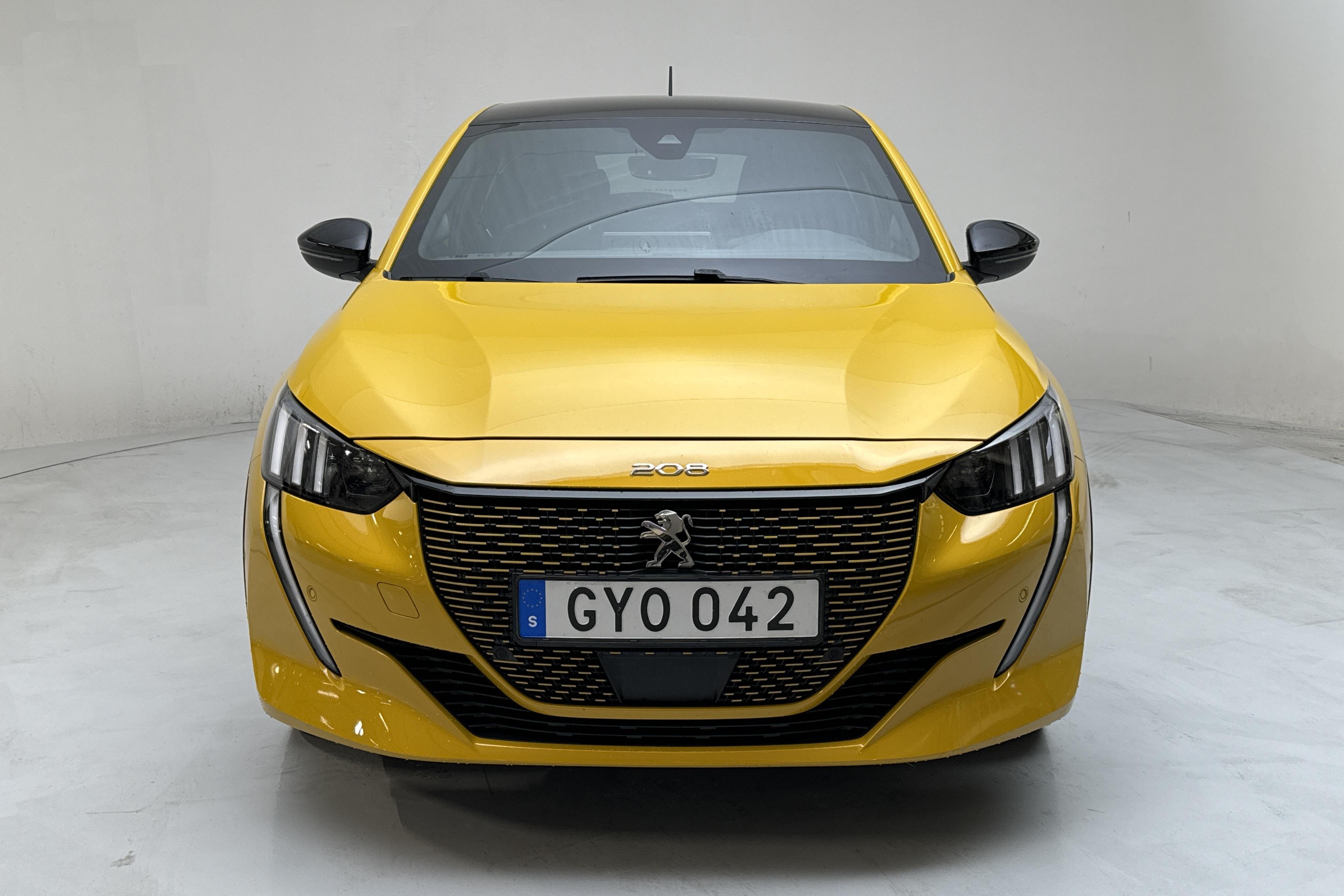 Peugeot e-208 50 kWh 5dr (136hk) - 28 480 km - Automatic - yellow - 2022